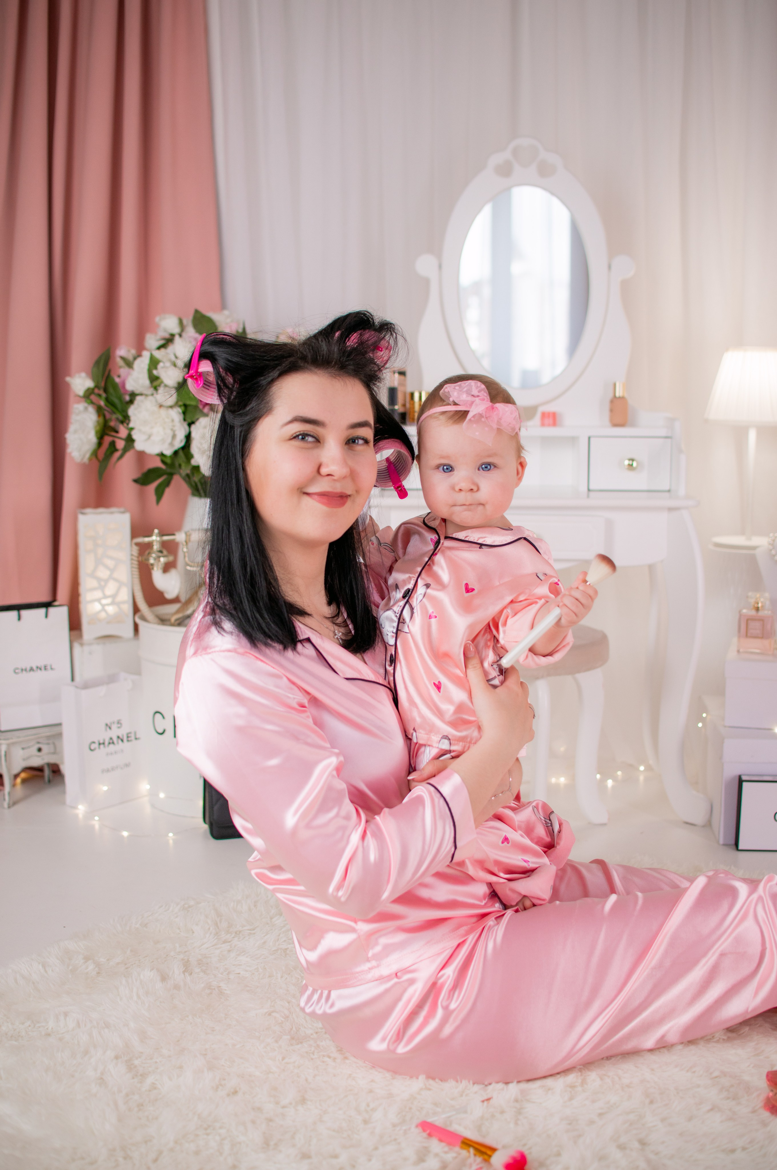 Анонс первых кадров с фотопроекта «Шанель» для Есении. Фотограф новорожденных Краснодар Малышенко Надежда