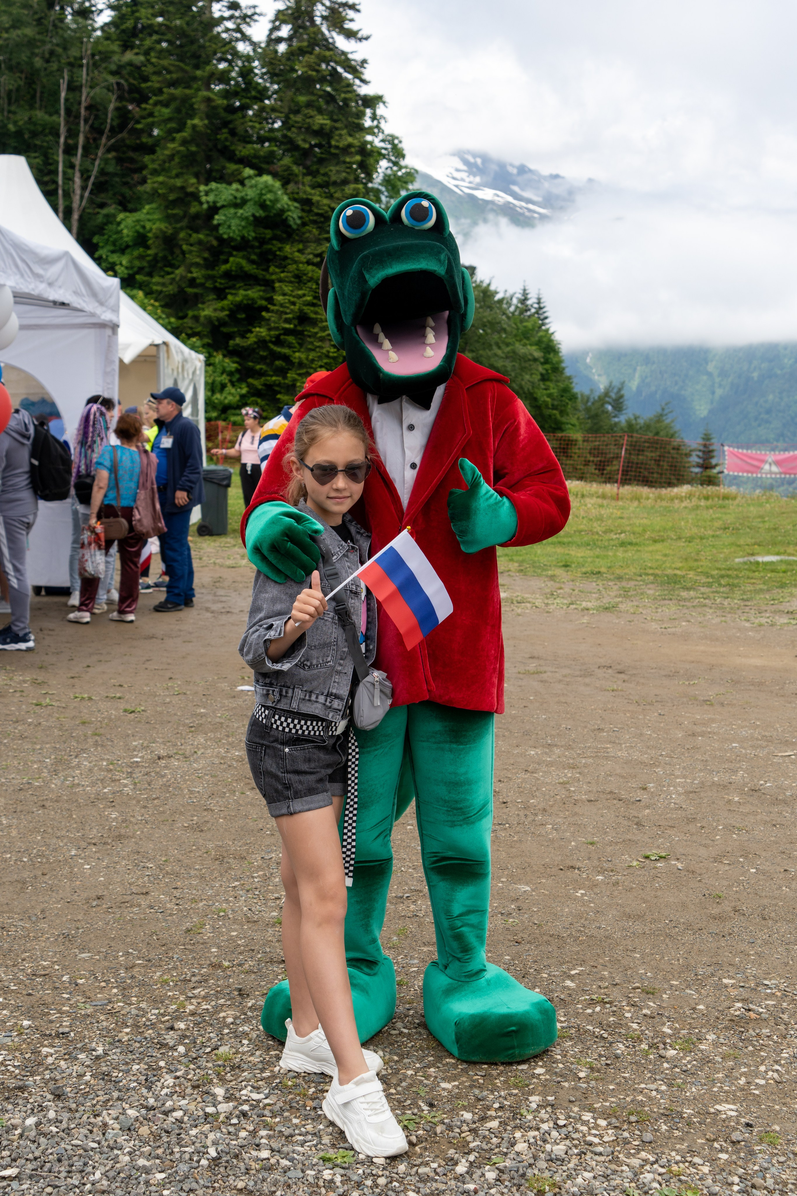 День России на курорте Газпром 2023. Репортажный фотограф в Красной Поляне и Сочи Павлюченко Екатерина