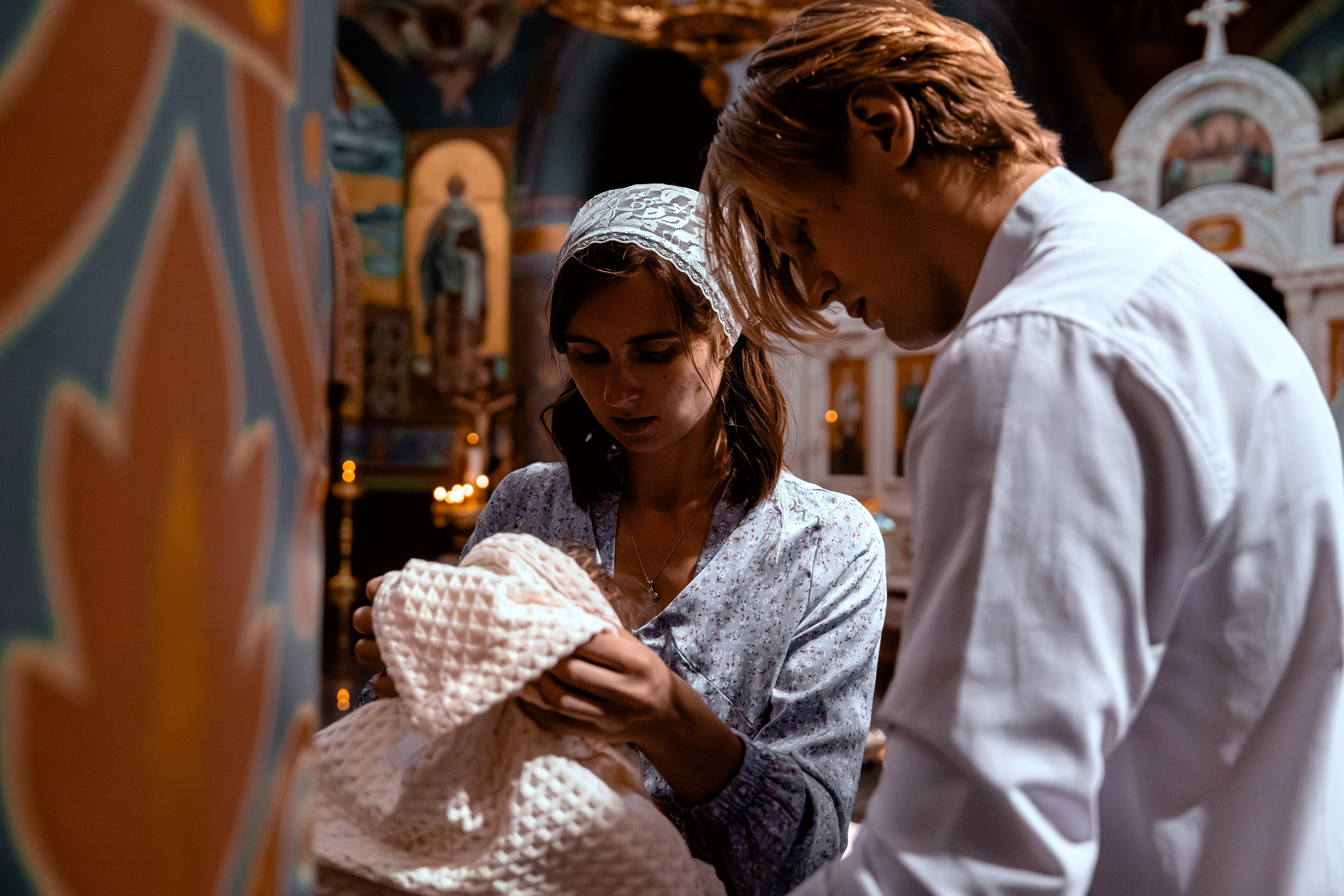 Крещение Матвея. Репортажный фотограф в Красной Поляне и Сочи Павлюченко Екатерина