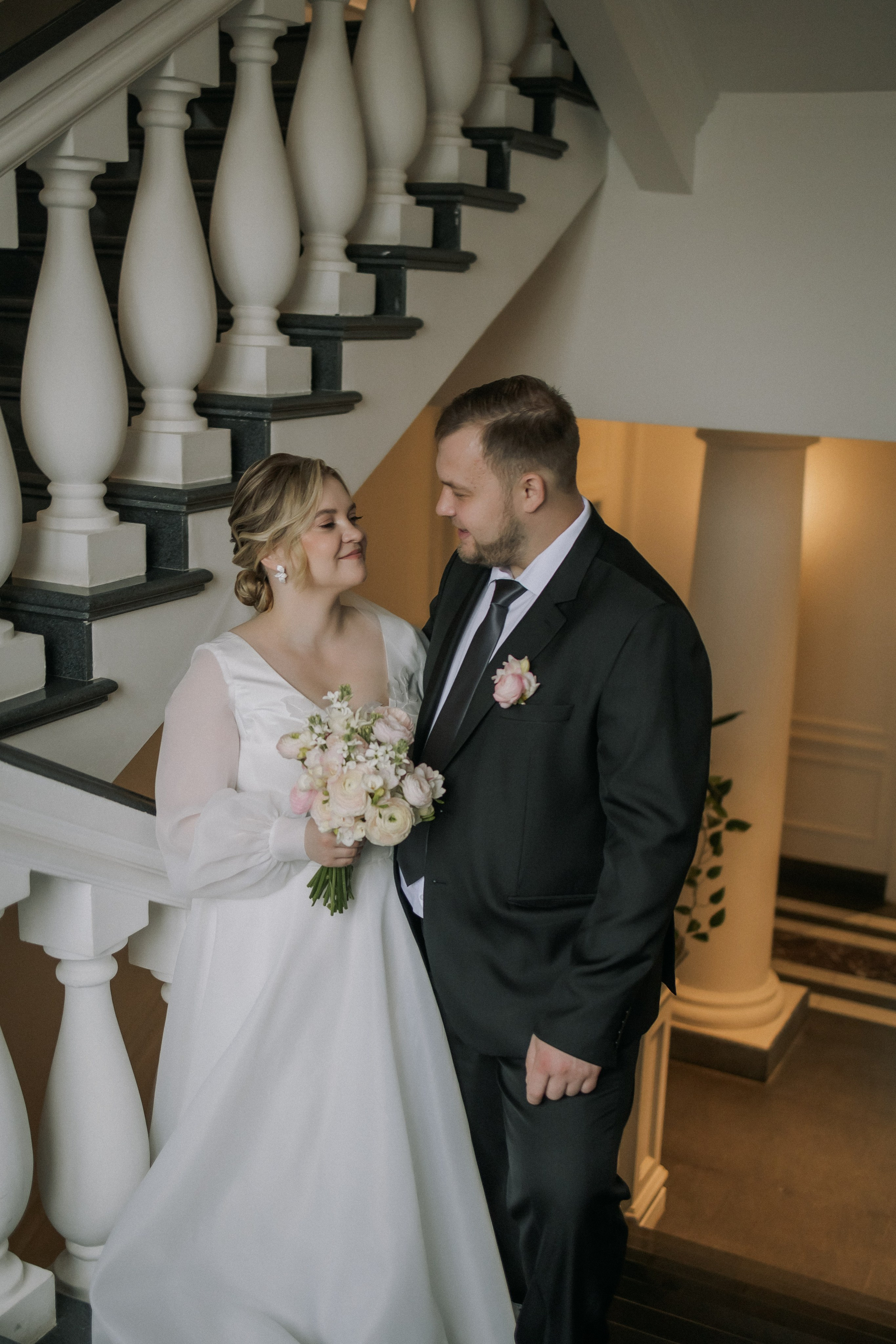 Анастасия и Сергей. Свадебная прогулка. Свадебная фотография. Арина Рубах