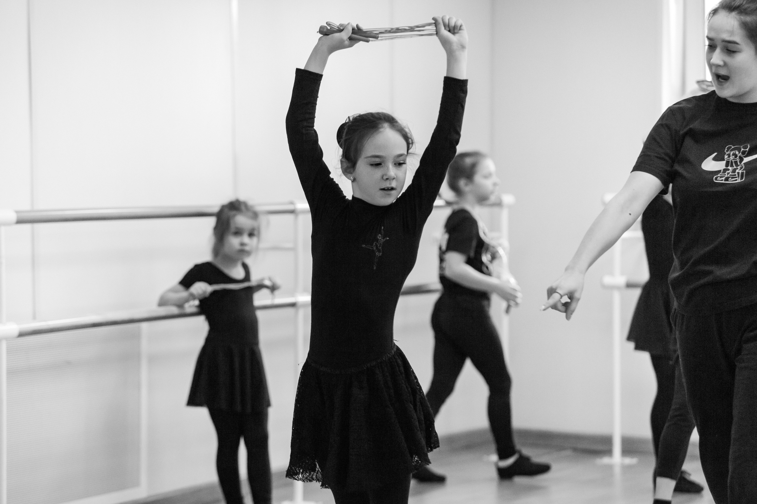 Танцевальные занятия младшая группа. Театр на льду «Алеко». Репортажный фотограф в Москве