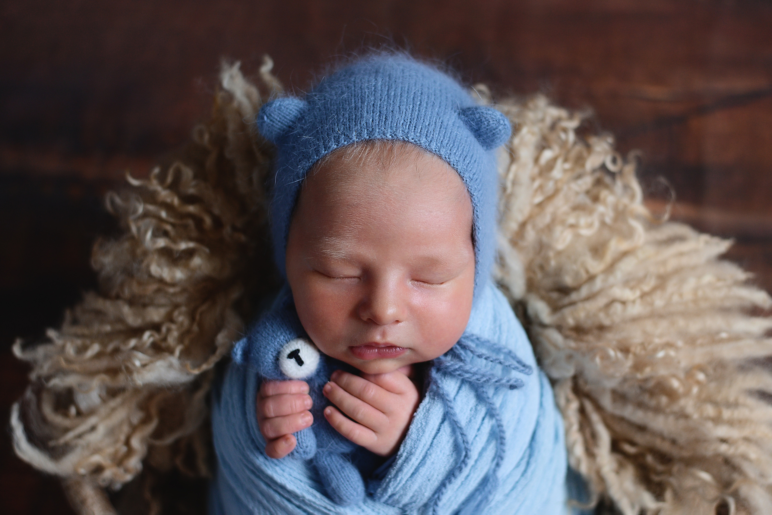 Демьян 24 дня. Фотограф новорожденных Кемерово Анастасия Шромова