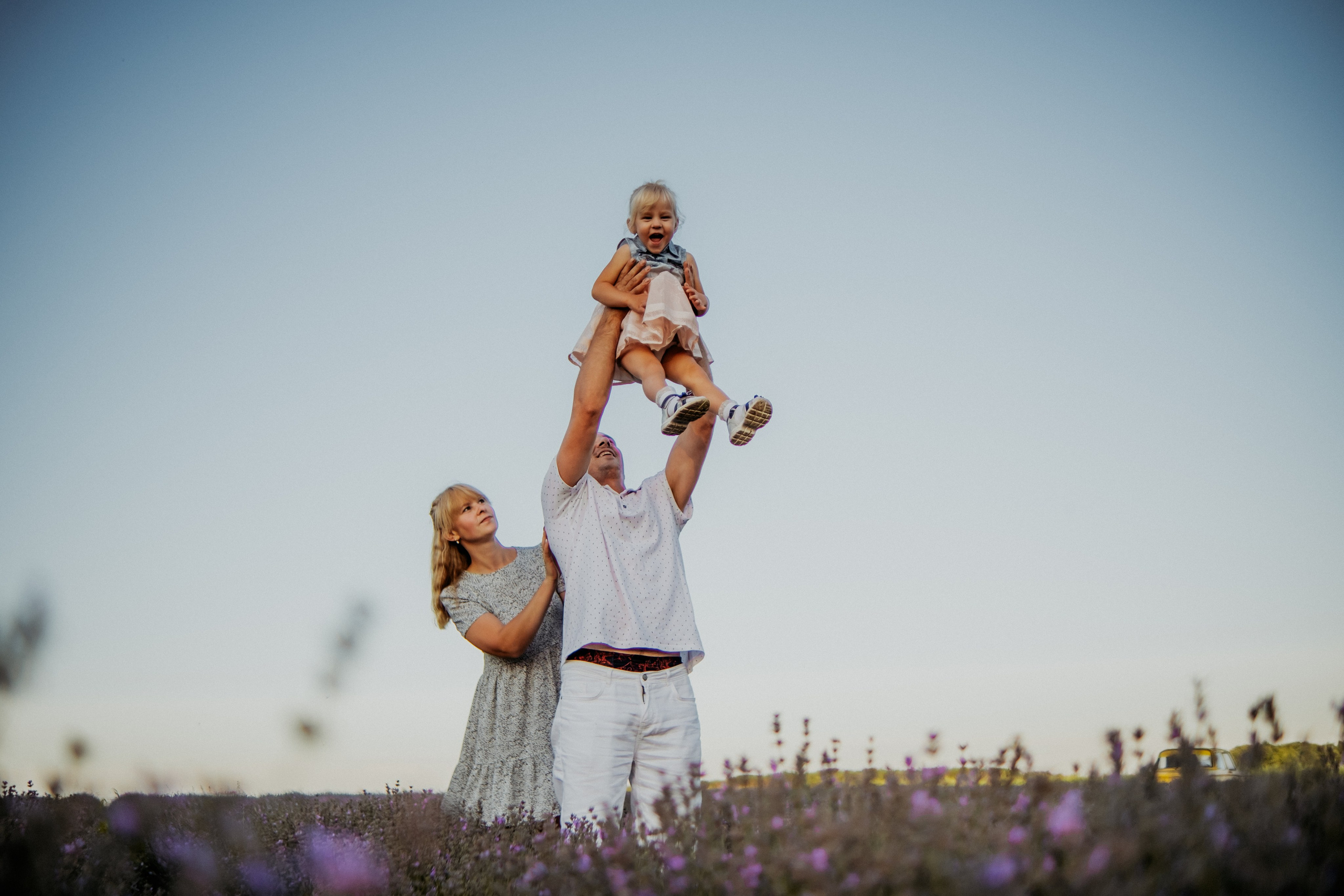 Семейная съемка в лованде. Nattie.ph