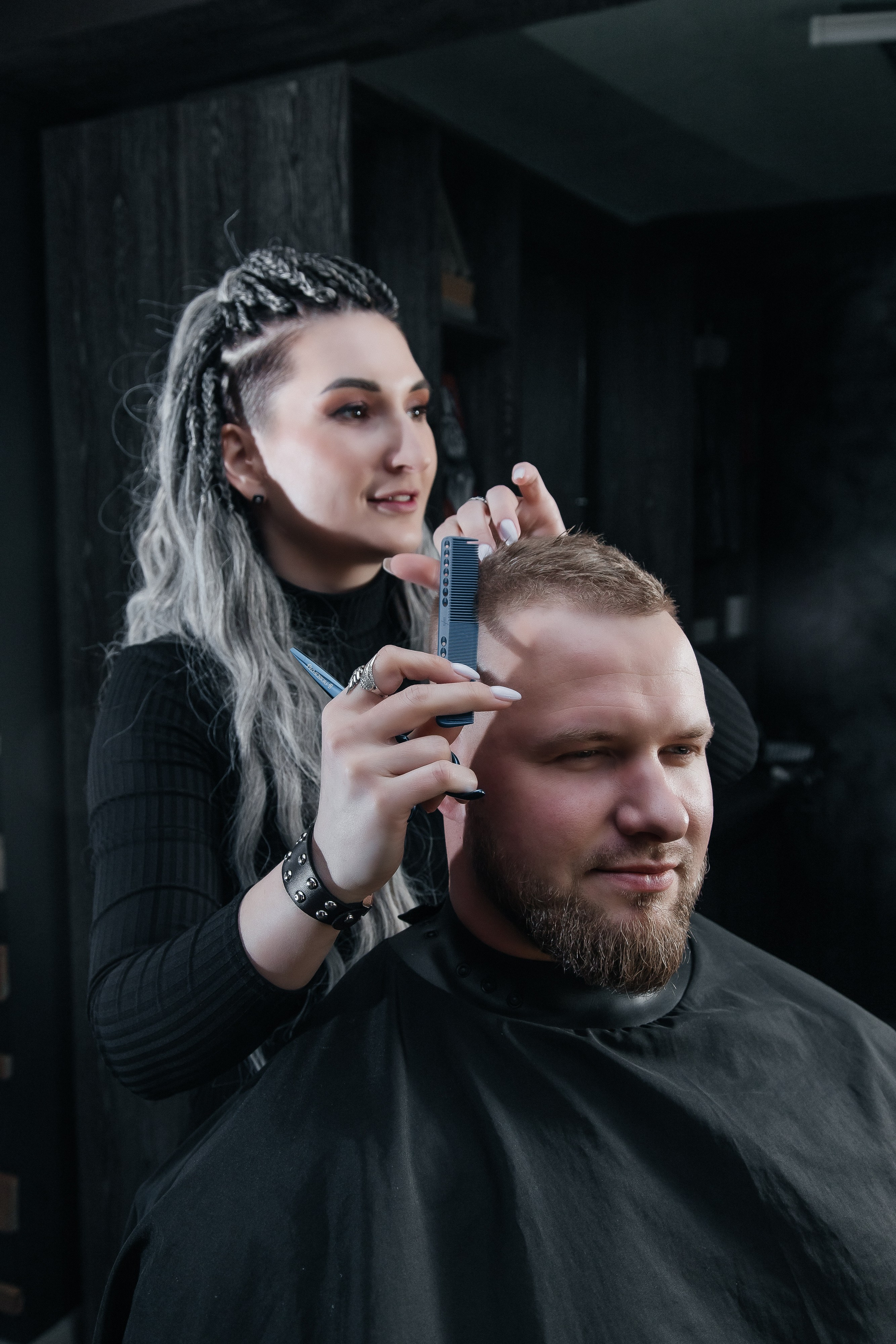 Барбершоп. Креативный и женский Фотограф Омске Наталья Лебедева