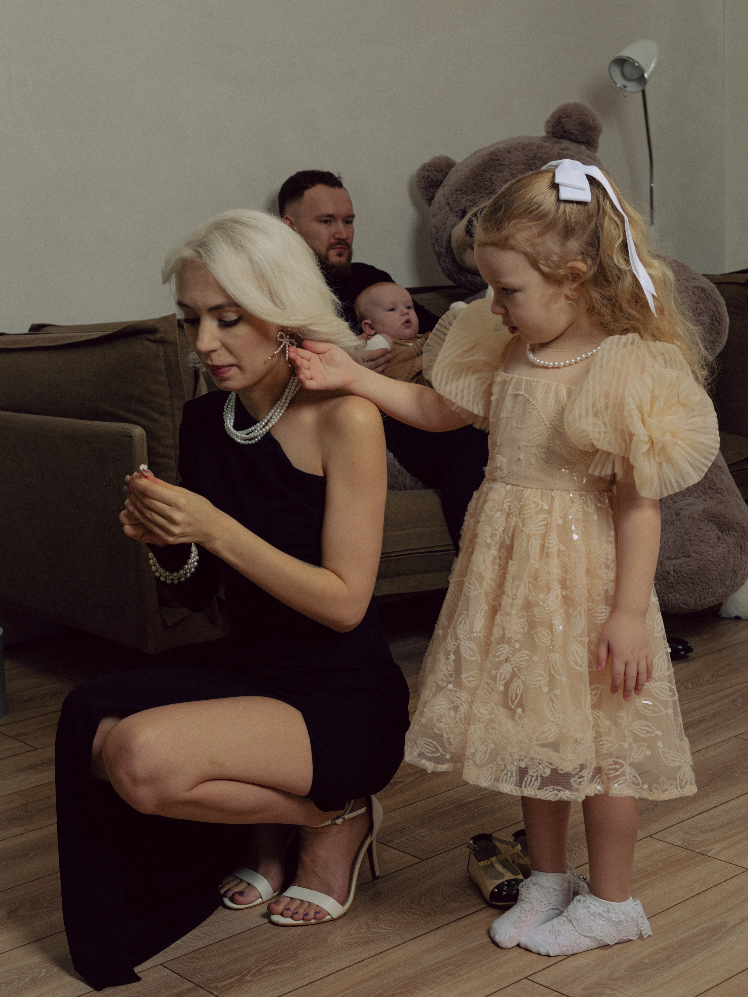 Семья Конкиловы. Фотограф в Москве Шалышко Ангелина