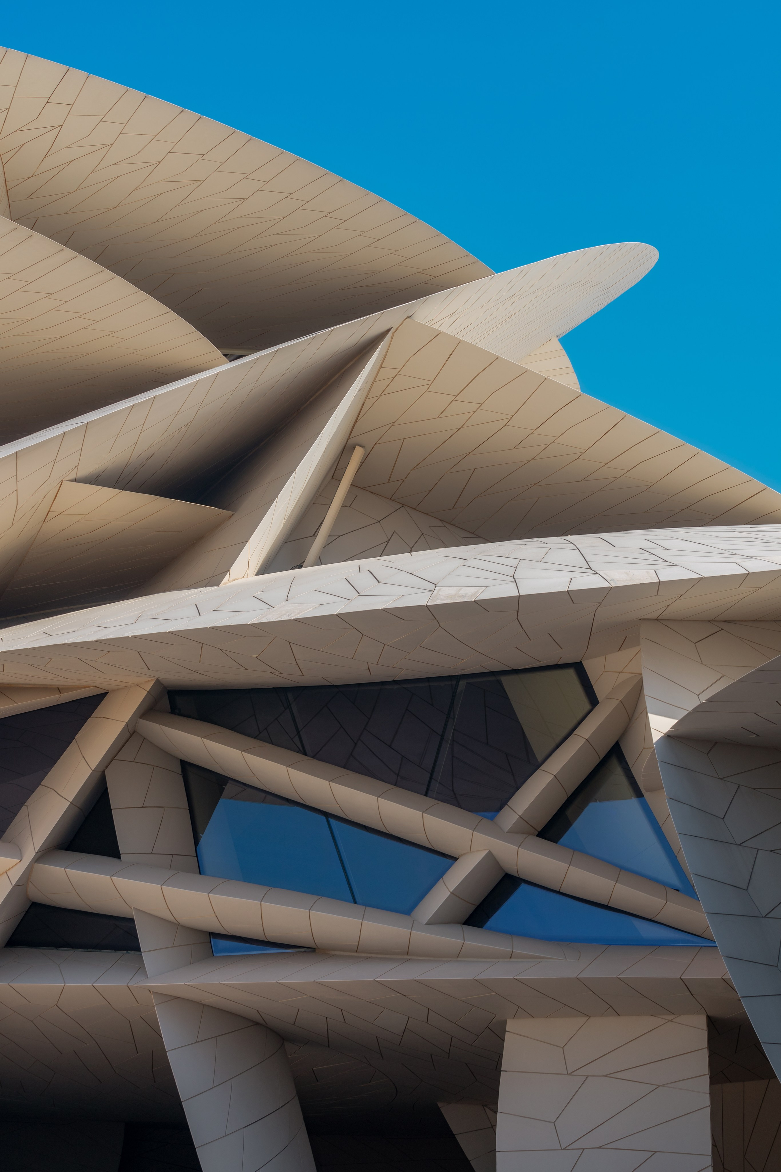 National Museum of Qatar | Doha. Архитектурный фотограф Кирилл Цыбенко. Работаю в Москве, по всей России и Миру