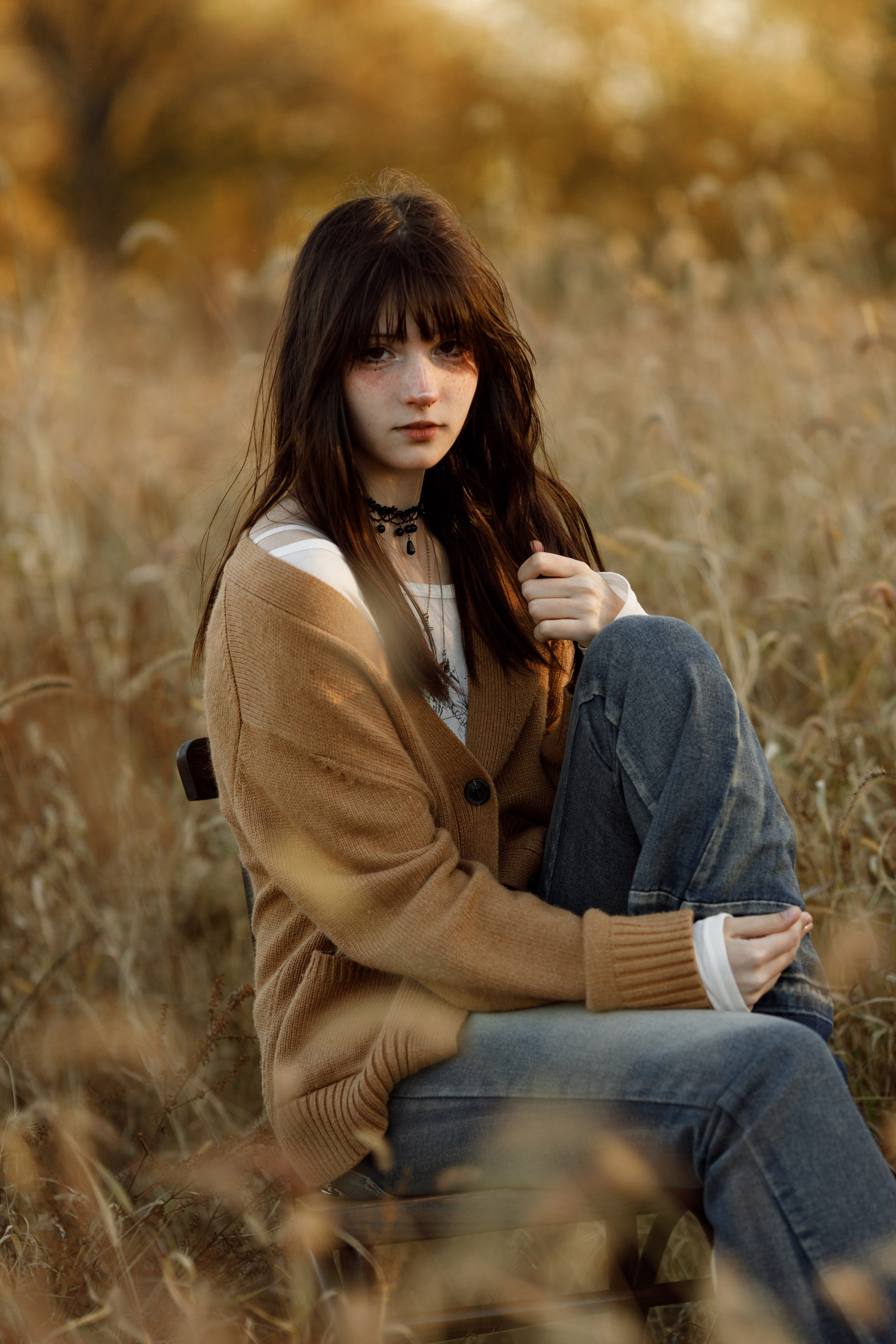 Осень 11 класс (съемка в поле). Photoalbum-vl.ru