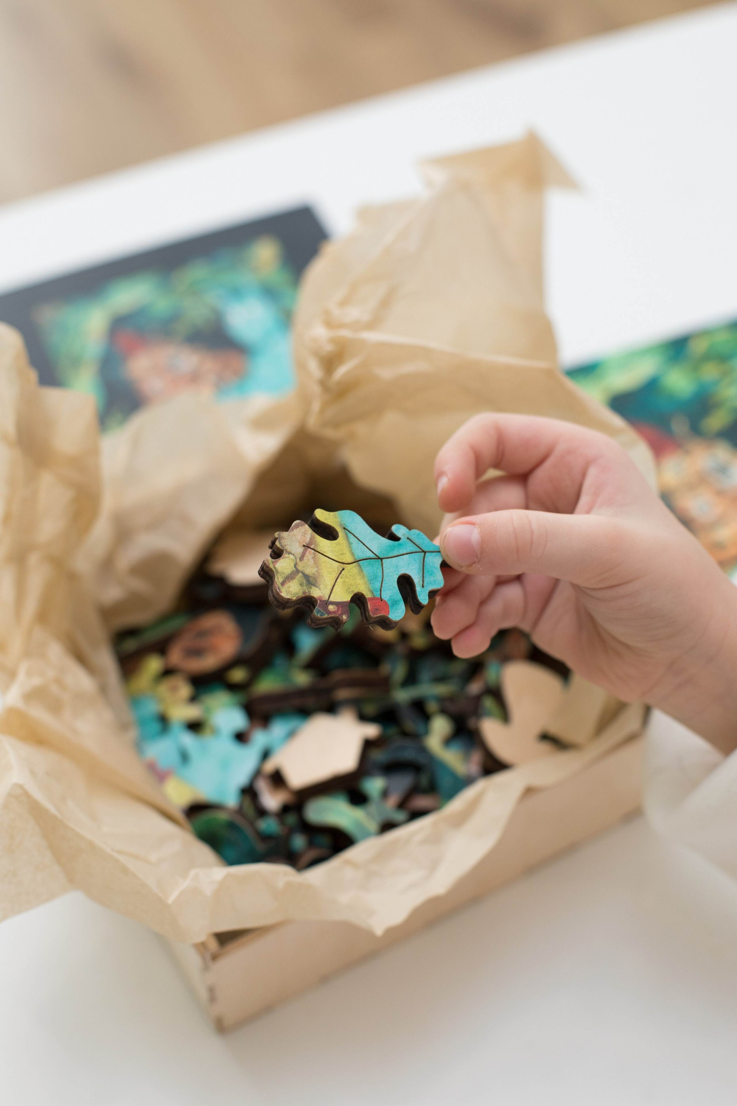 Фотоконтент деревянных пазлов. Детский и контент фотограф Надя Волкова Санкт-Петербург