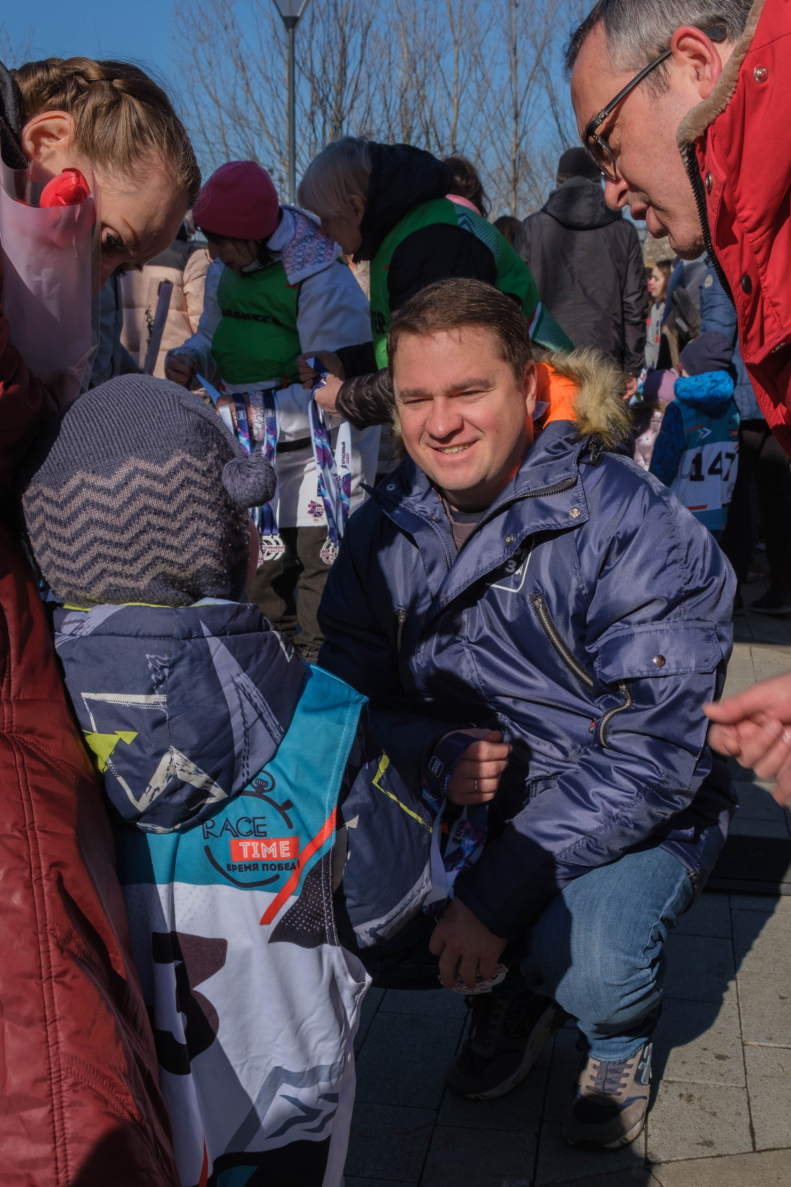 8 марта в парке. Фотограф Диана Иремадзе