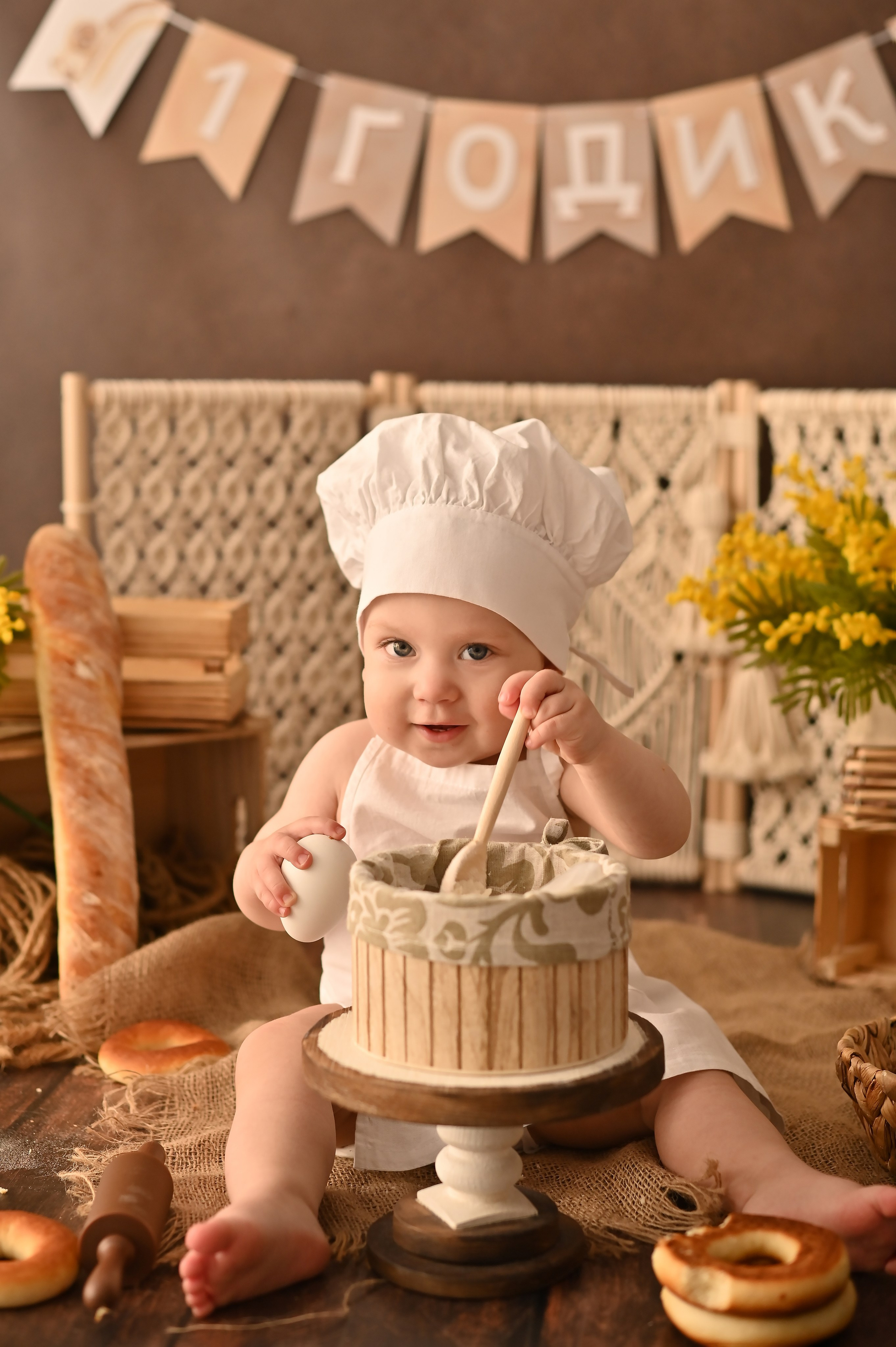 " Годик Мальчики ". Фотограф новорожденных во Владивостоке Панова Татьяна