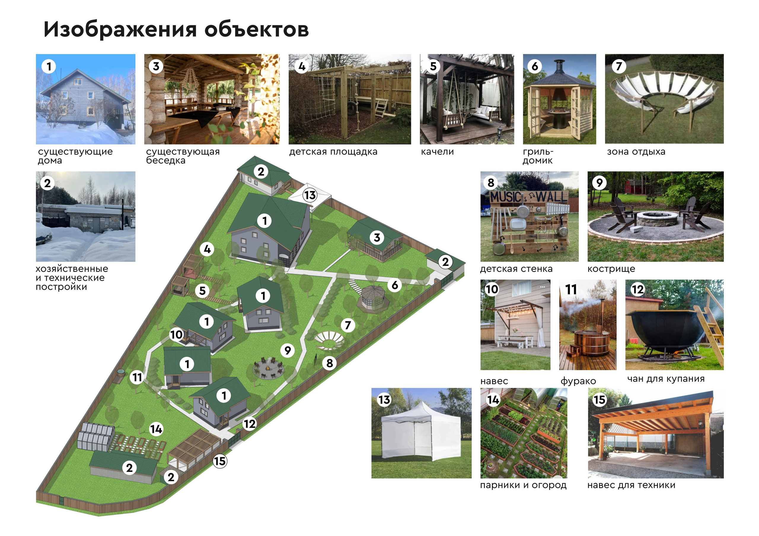 Концепция расширения глемпинга Верхнеуслонский район. Архитектор-дизайнер в Казани