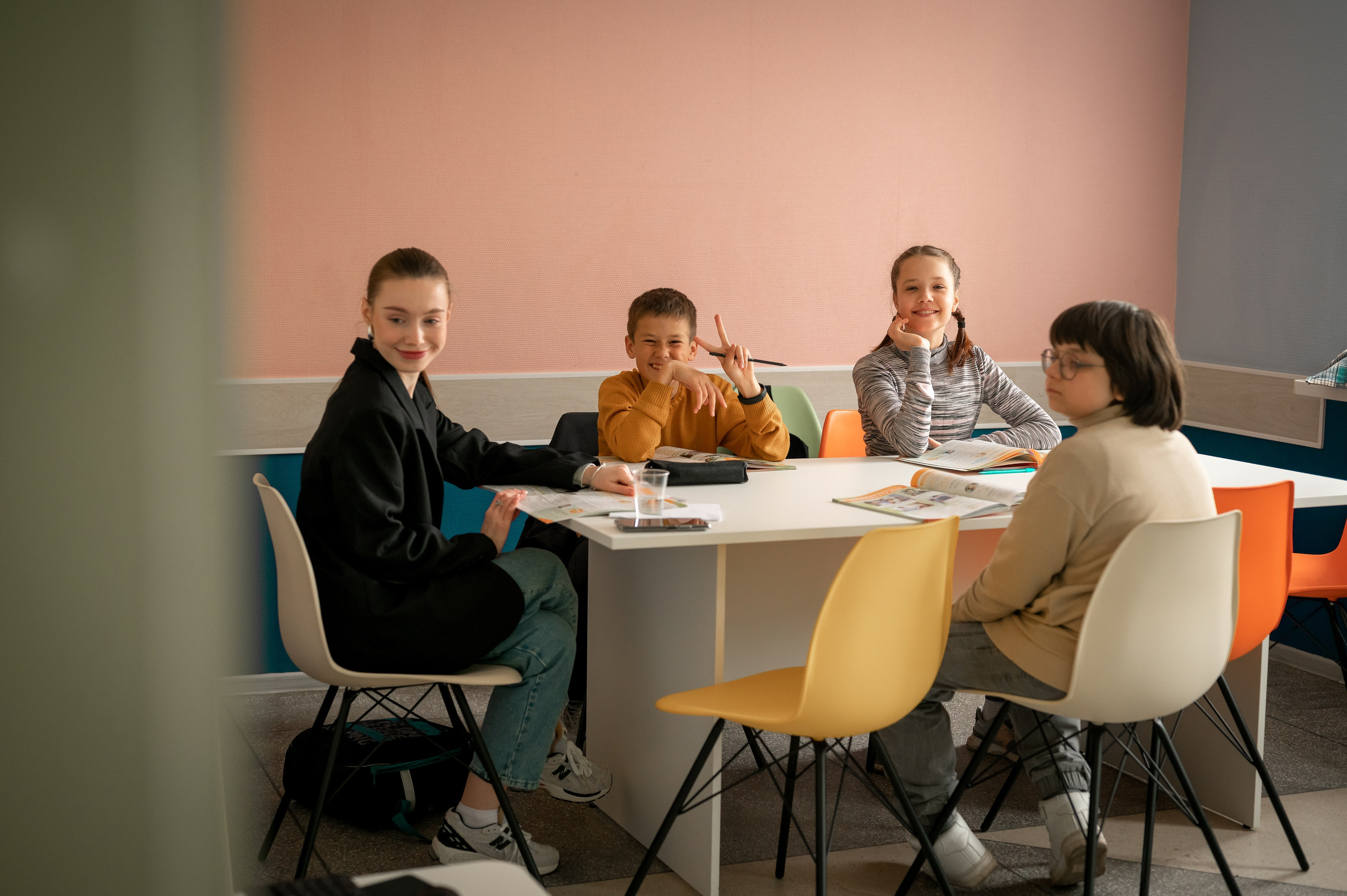 Репортаж коллектива. Фотограф новорождённых, семейный, школьный в городе Калуге Евгения