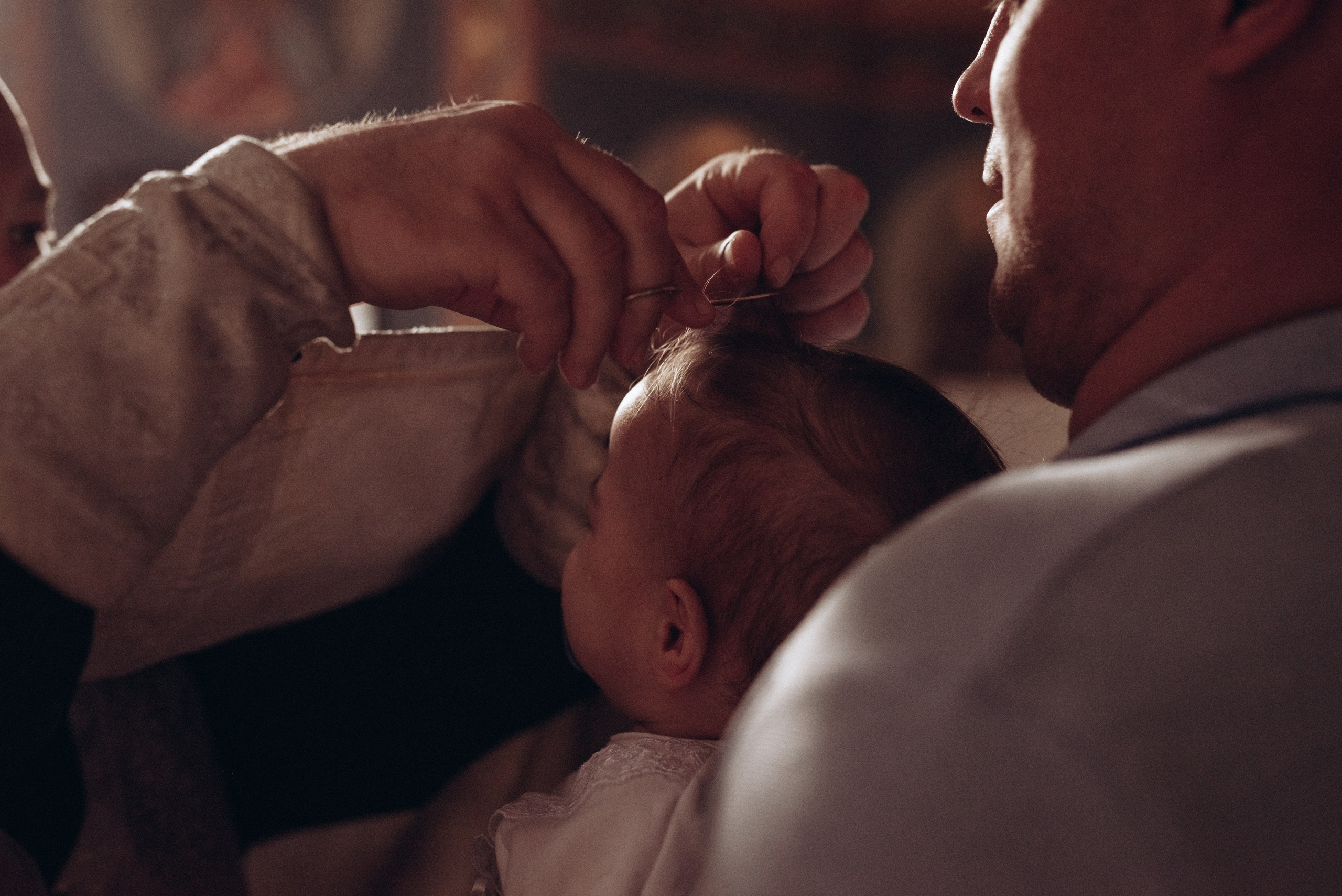 Крещение Ксении и Елизаветы. Фотограф новорождённых и семейный фотограф в Иваново Любовь Капранова