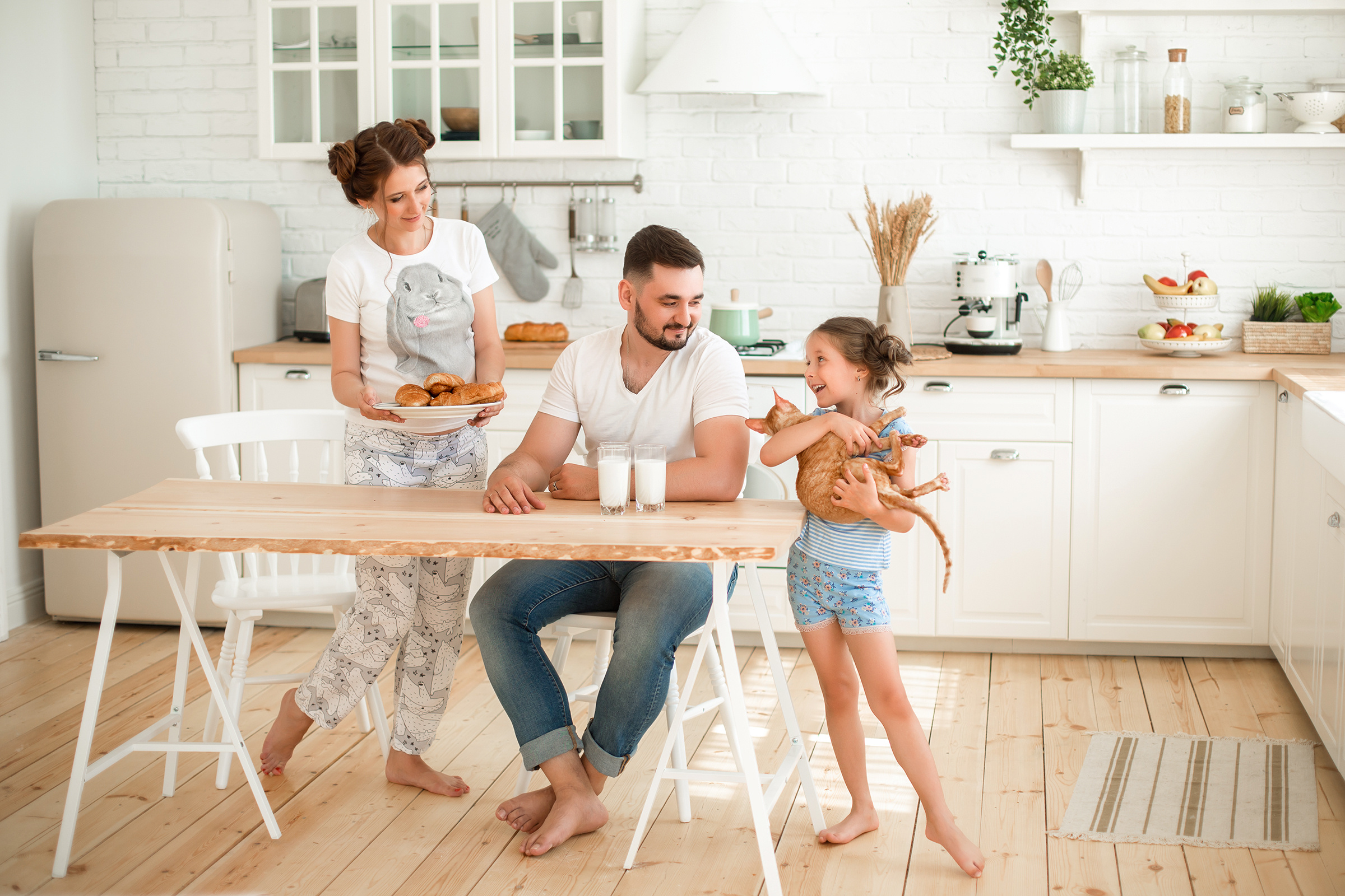 Семейная фотосессия в студии и дома. Семейный фотограф в Санкт-Петербурге Анна Аверина