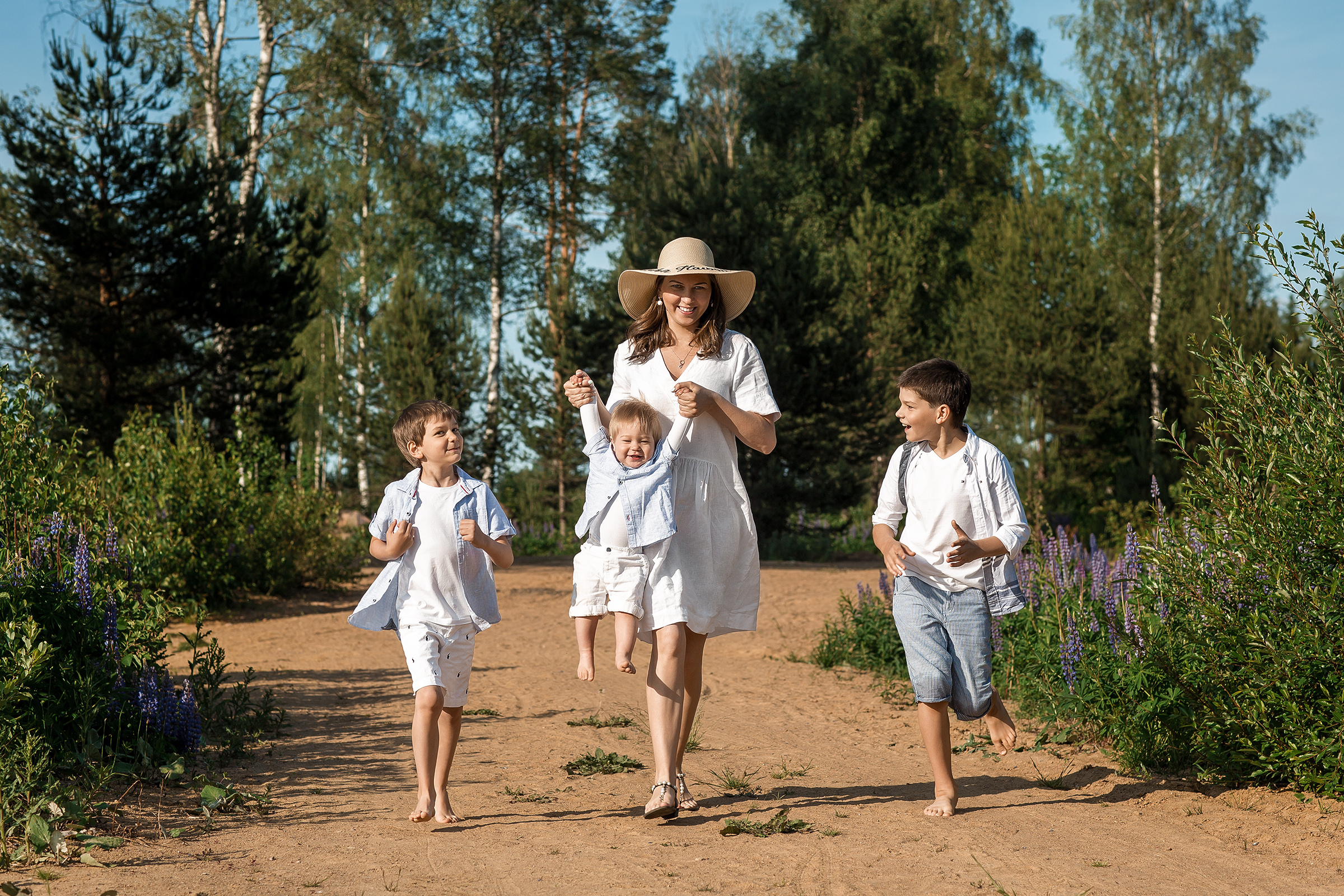 Семейные прогулки. Семейный фотограф в Санкт-Петербурге Анна Аверина