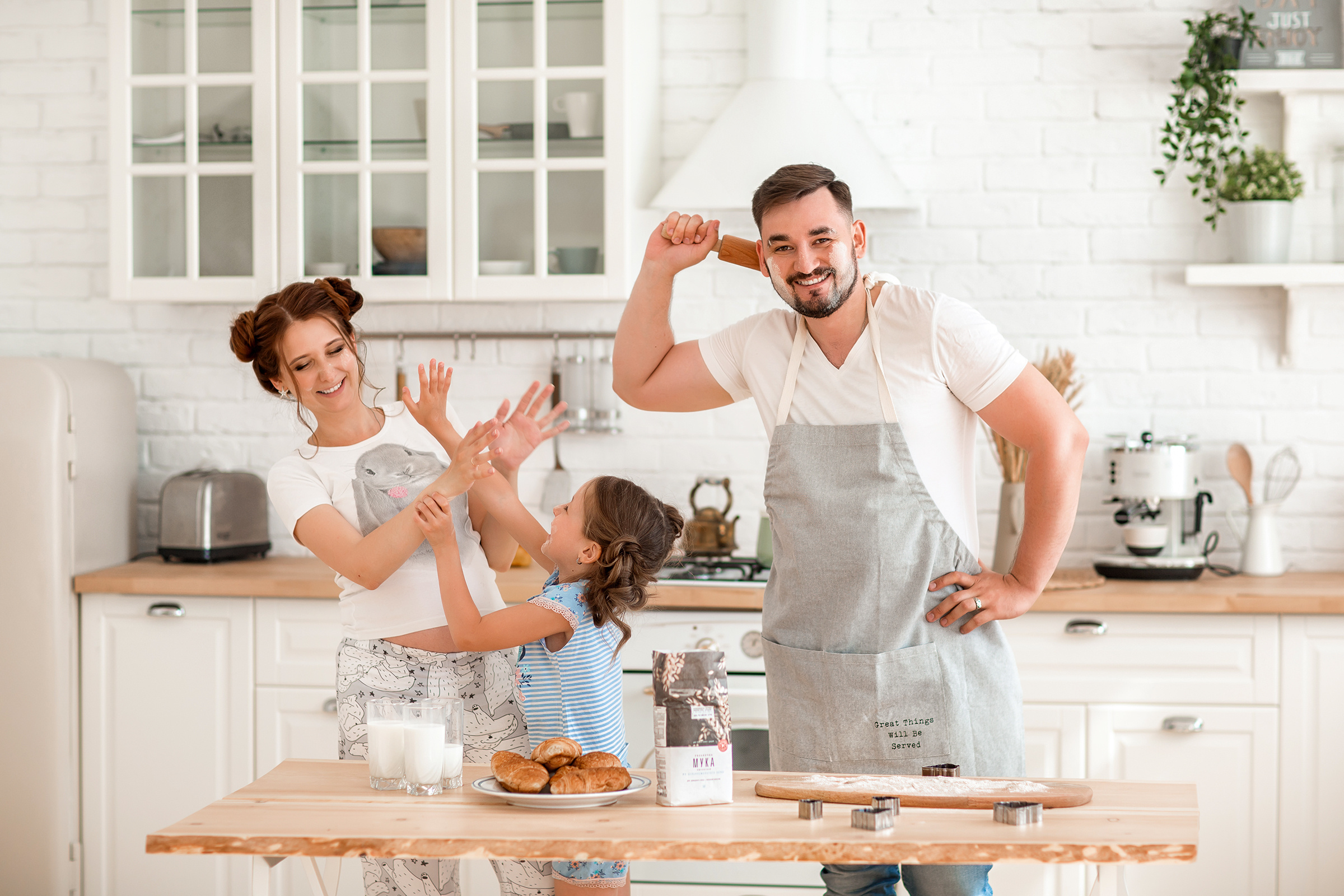Семейная фотосессия в студии и дома. Семейный фотограф в Санкт-Петербурге Анна Аверина