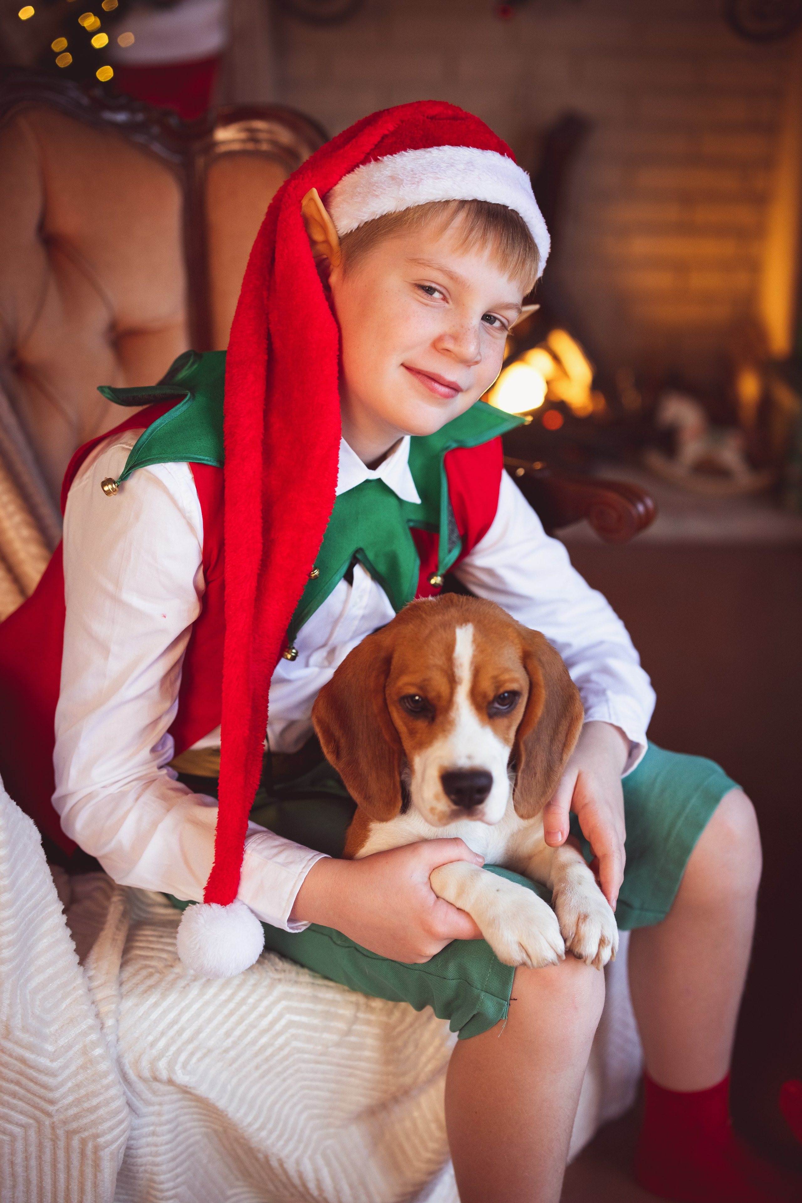 Новогодние ЭЛЬФЫ. Семейный и детский фотограф в Краснодаре Анна Трашкова