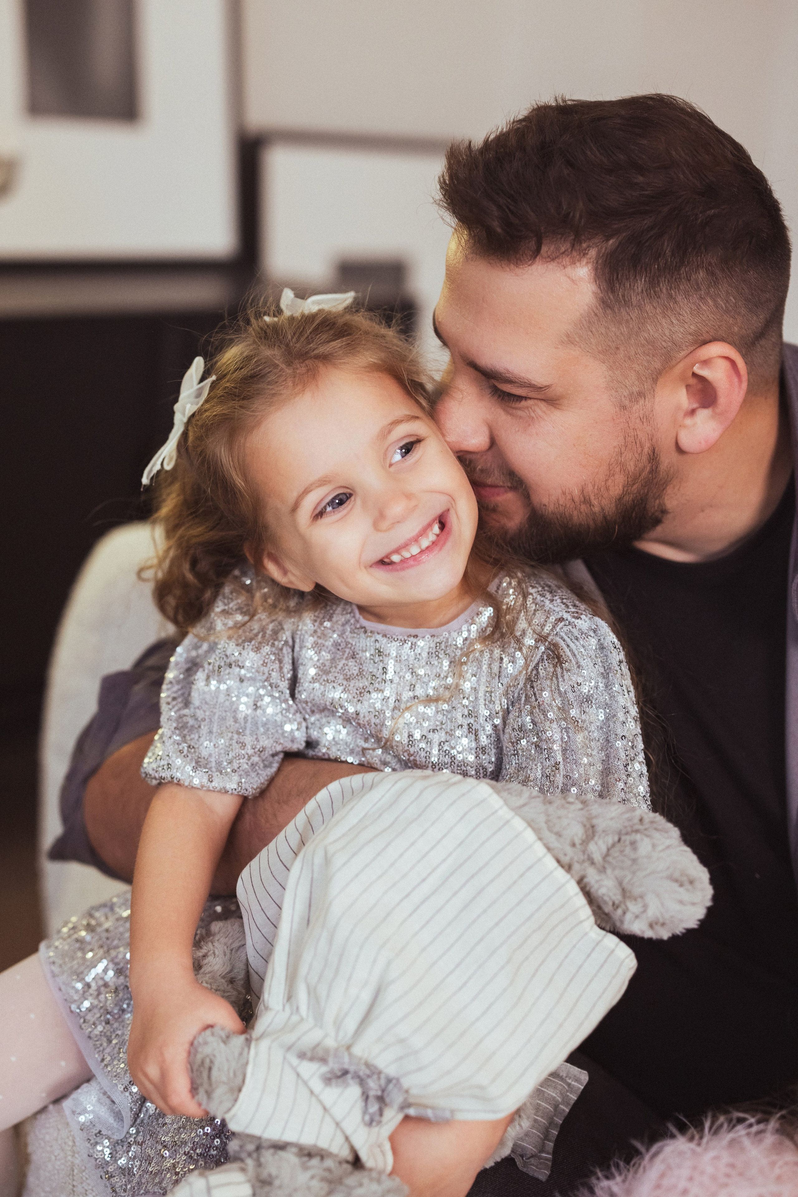 Семейная новогодняя фотосессия в фотостудии «Париж», г Краснодар. Семейный и детский фотограф в Краснодаре Анна Трашкова