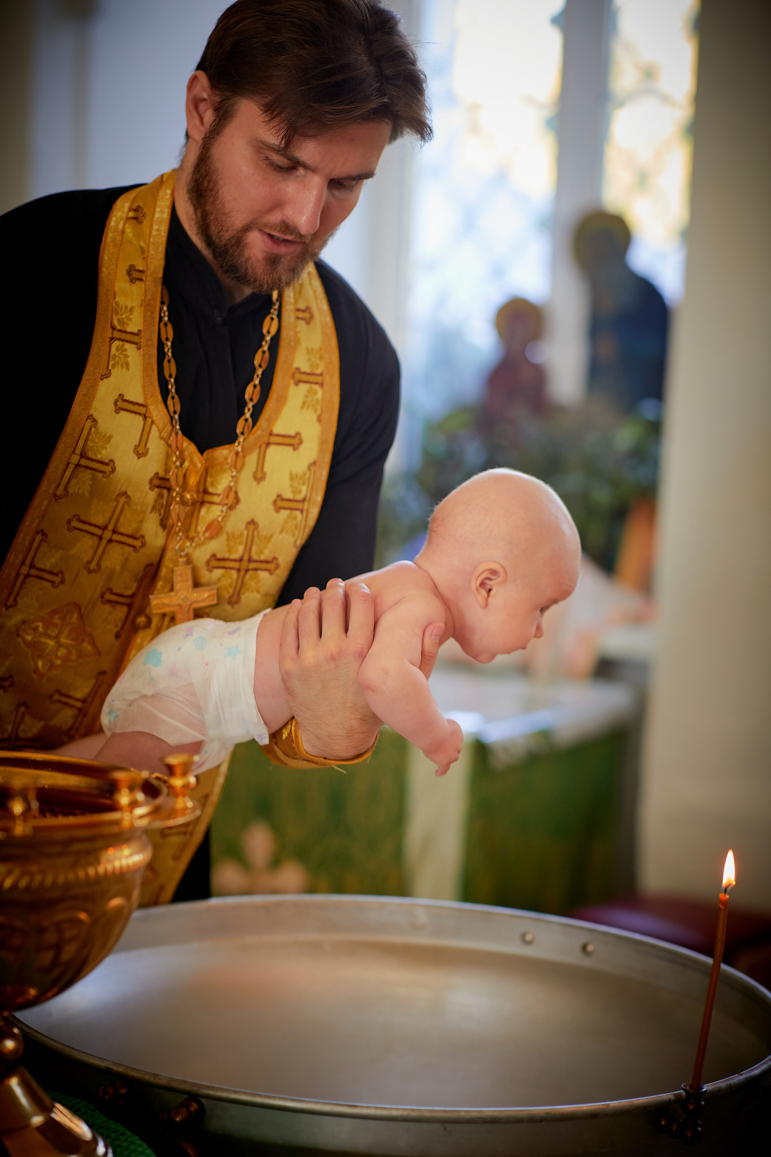 Крещение Сонечки. Семейный и детский фотограф в Ярославле Юлия Галашина