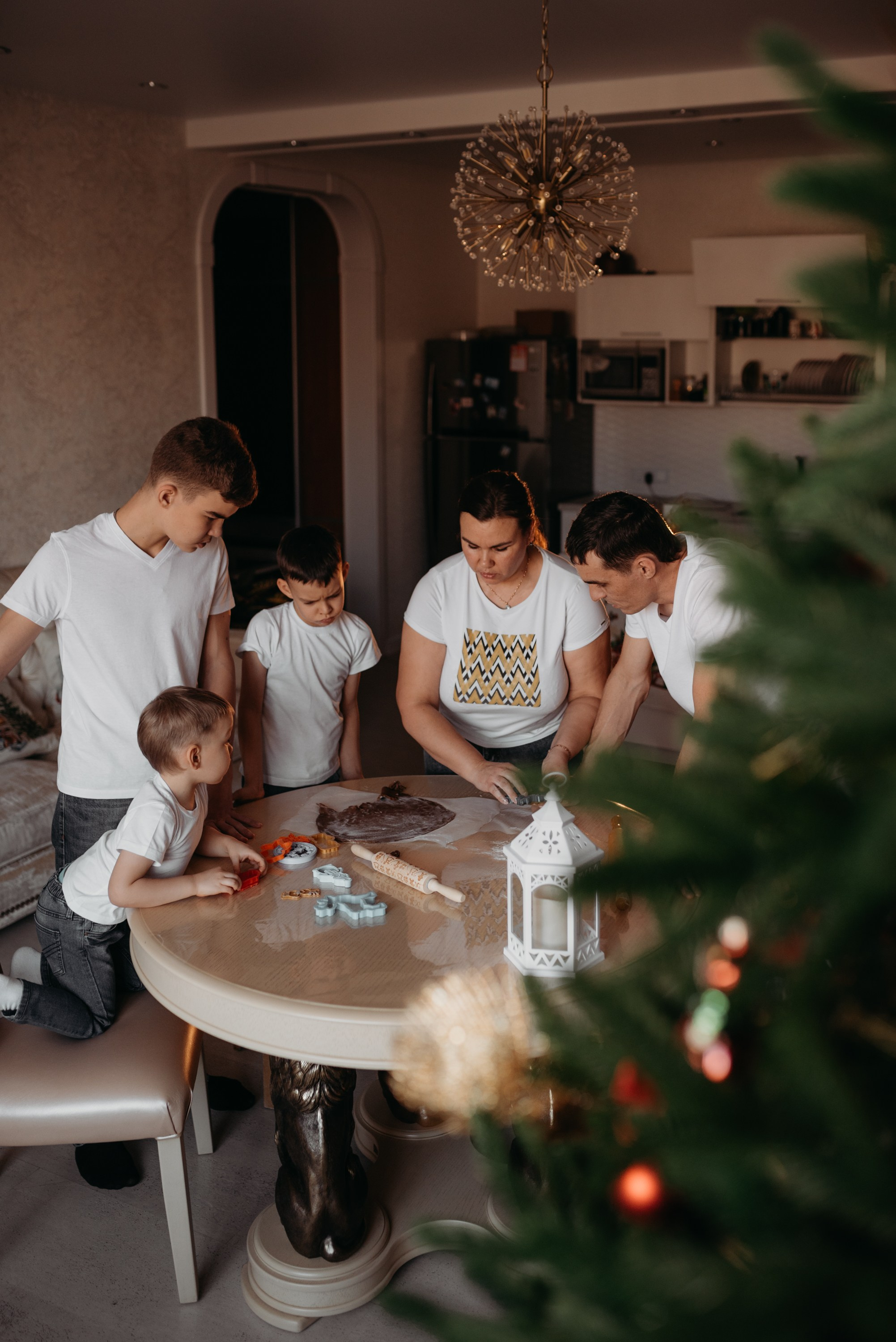 Юлия, Алексей, Тихон, Трофим и Потап. Семейный и детский фотограф в Новосибирске и Краснообске — Анна Ким