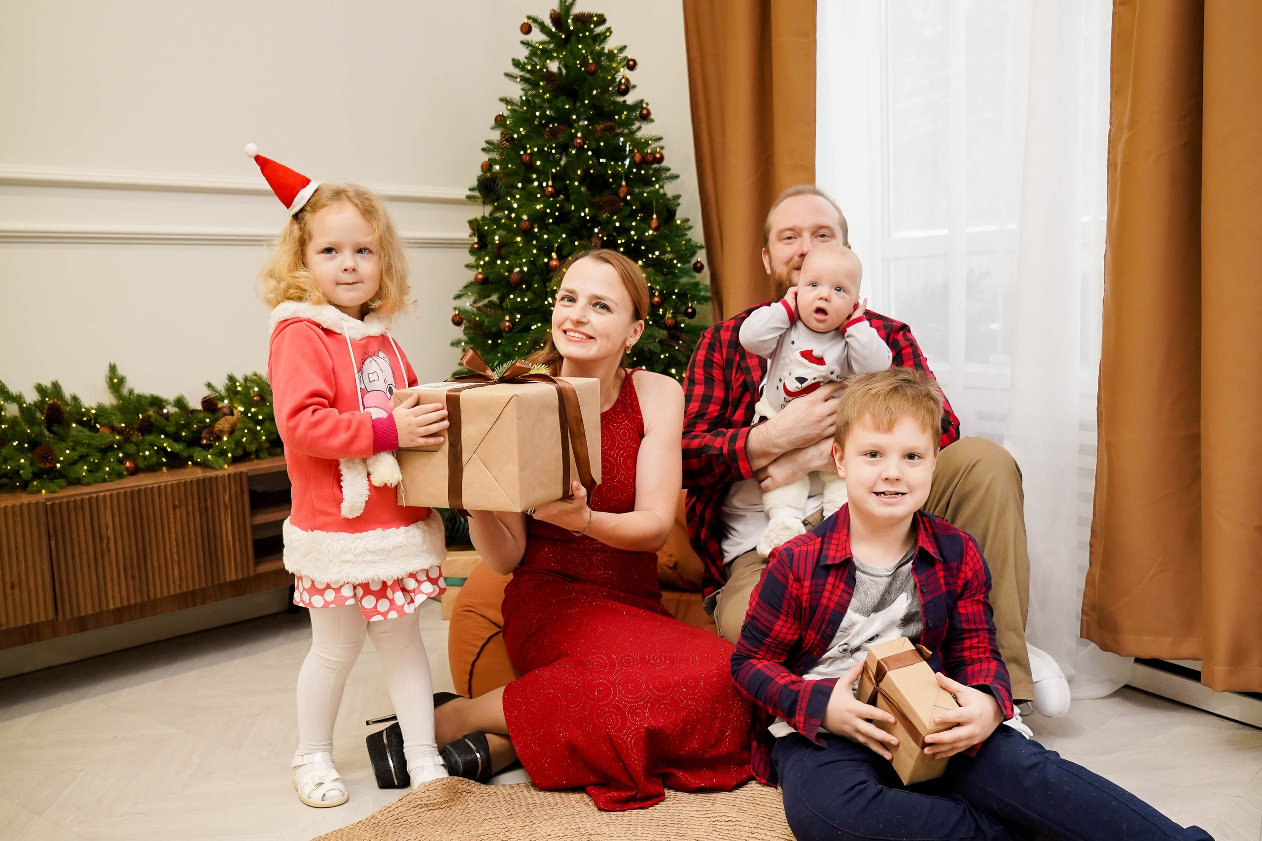 Чудесный новый год. Семейный и детский фотограф Зеленоград Кудашова Наиля