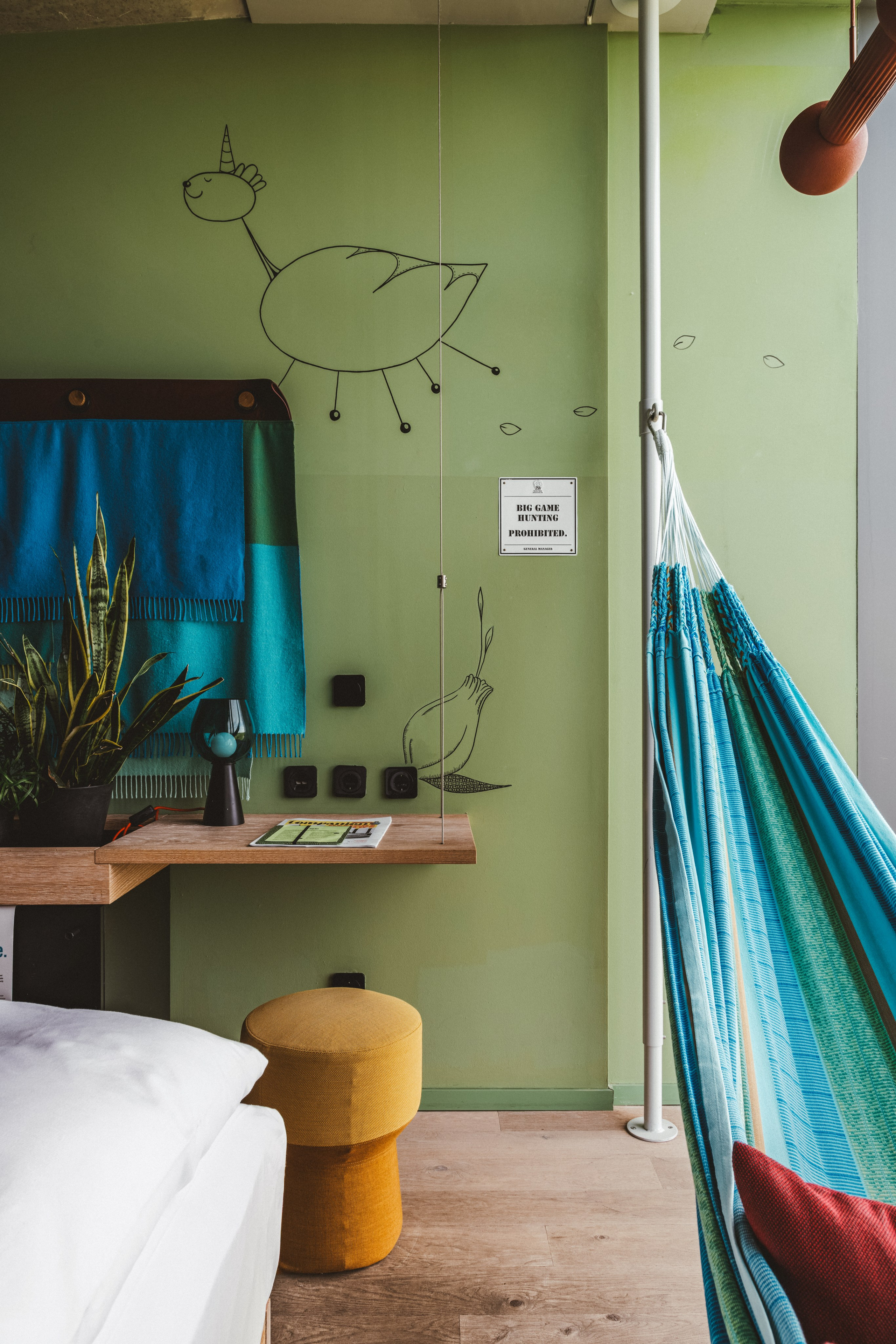 25hours Hotel Bikini Berlin. Interior and architecture photographer Michael Brave