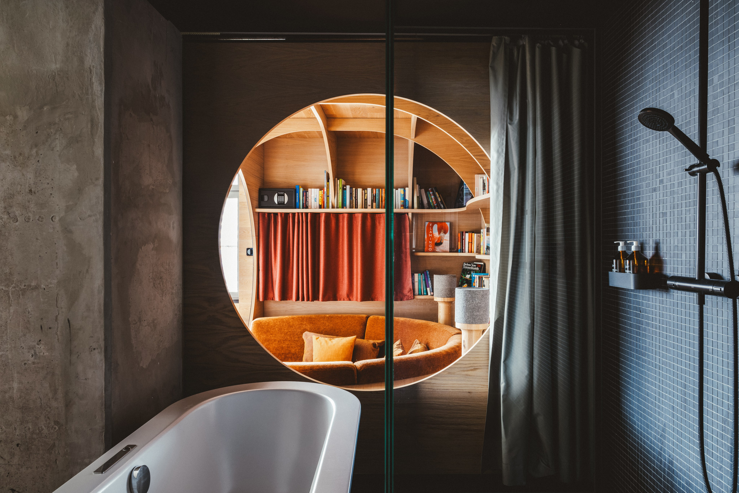 25hours Hotel Bikini Berlin. Interior and architecture photographer Michael Brave