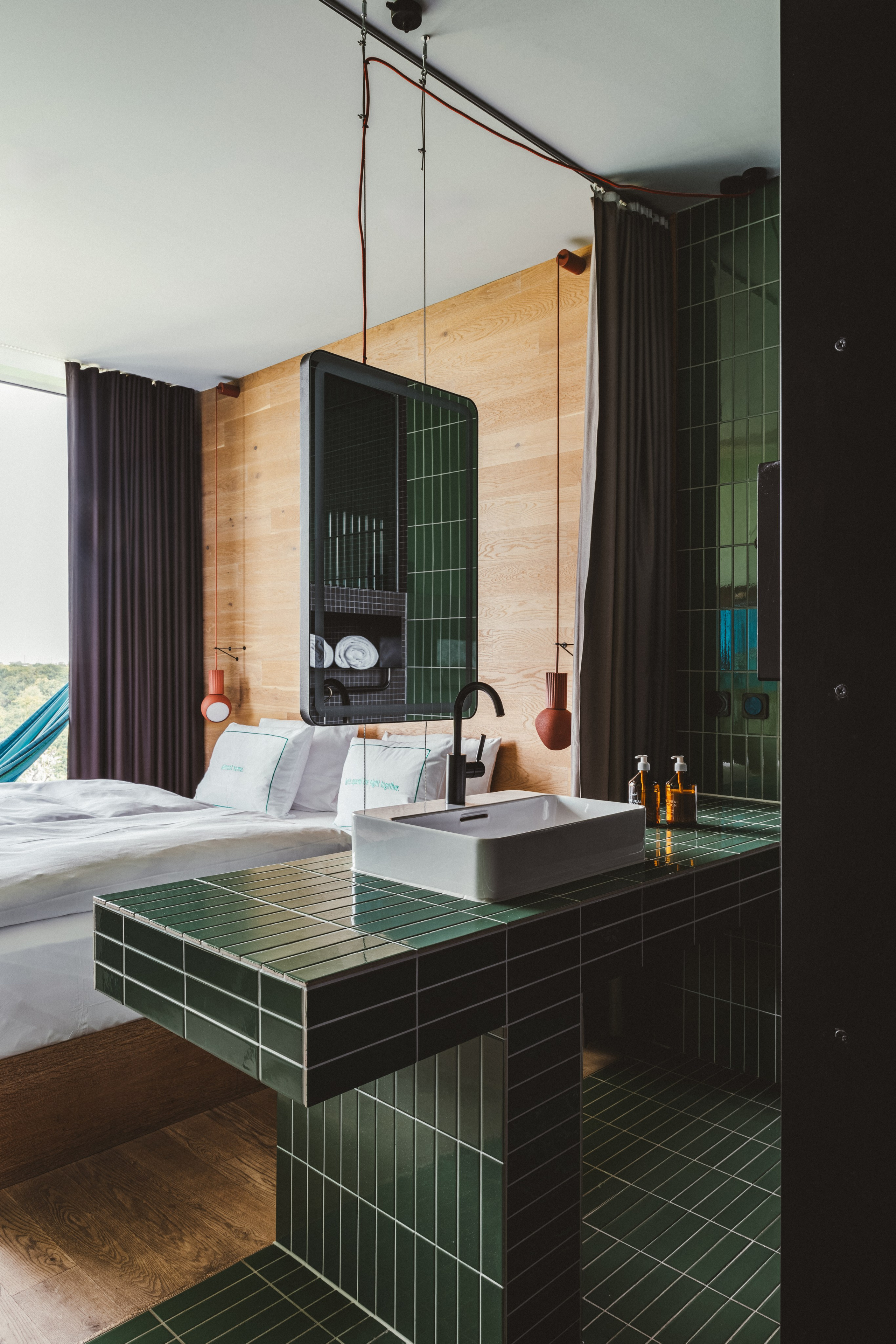 25hours Hotel Bikini Berlin. Interior and architecture photographer Michael Brave