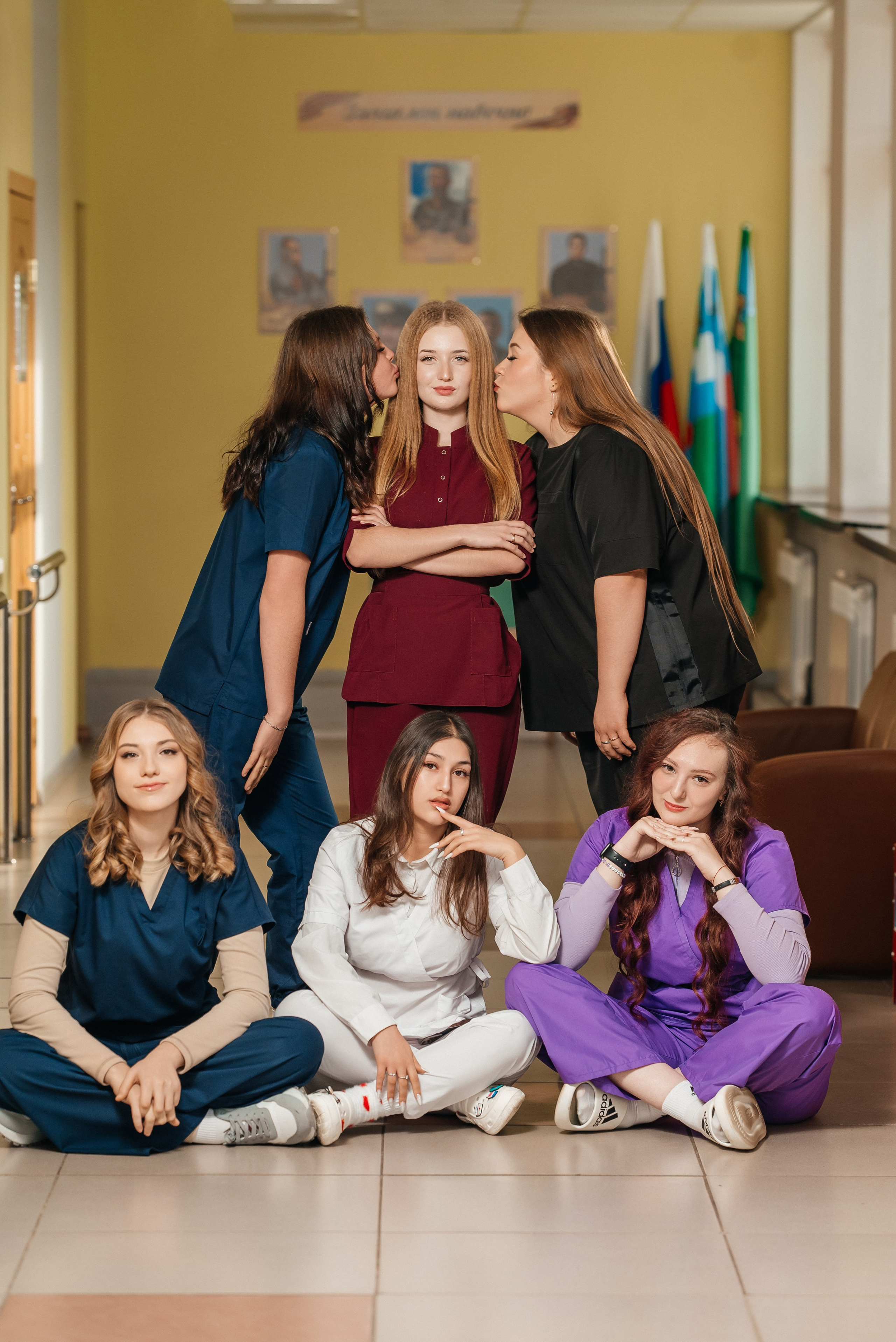 Nurses 2026. Школьный фотограф в Валуйках. Фотосессии для выпускников и изготовление выпускных альбомов в городе Валуйки и в Белгородской области