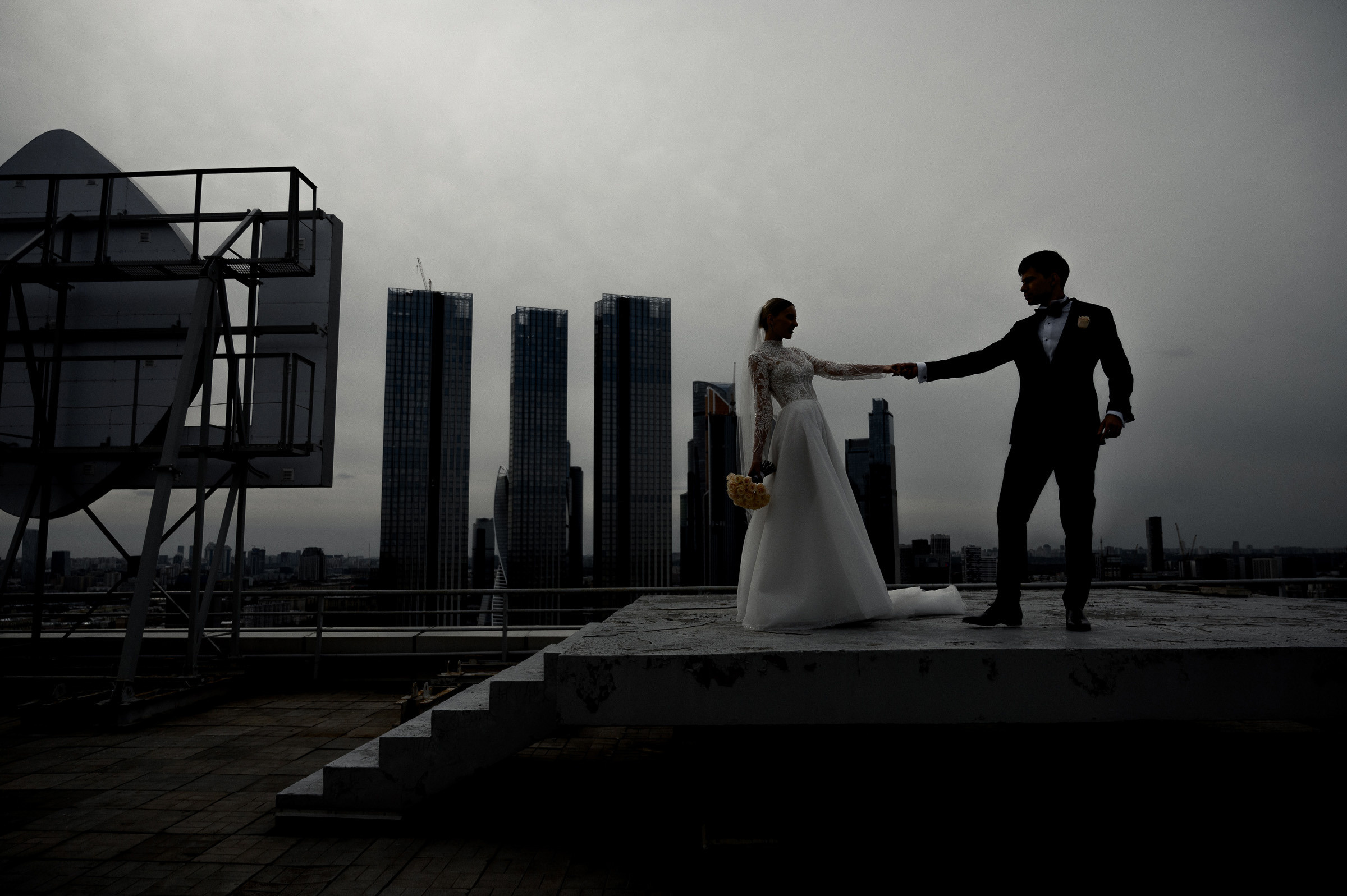 Classic wedding story in Moscow. Wedding photographer