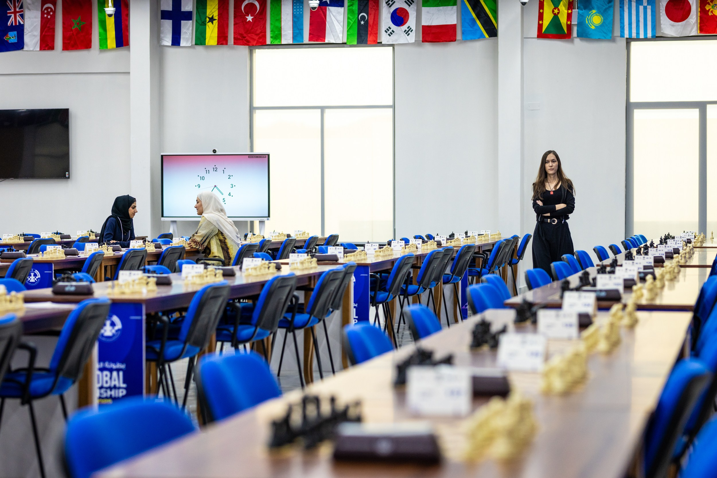 2025.08.29 1st. FUJAIRAH GLOBAL Chess Championship — Round6. Фотограф Анна Штурман (репортажная съёмка любых событий и мероприятий) Anna Shtourman photographer