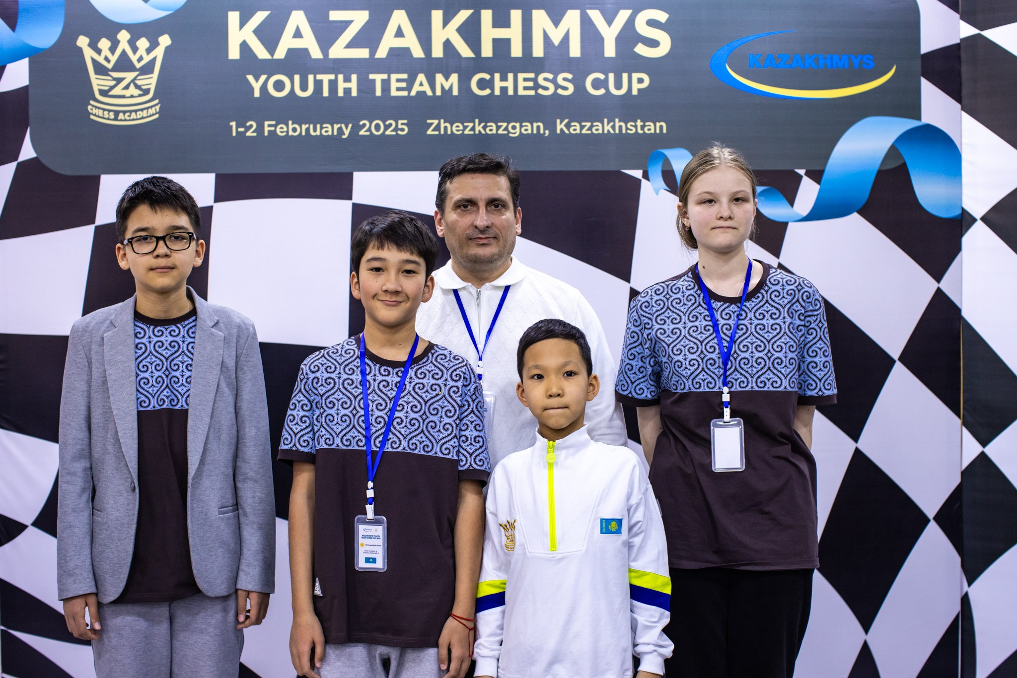 2025.02.02 KAZAKHMYS Youth Team Chess CUP 2025 — Day2_Teams. Фотограф Анна Штурман (репортажная съёмка любых событий и мероприятий) Anna Shtourman photographer