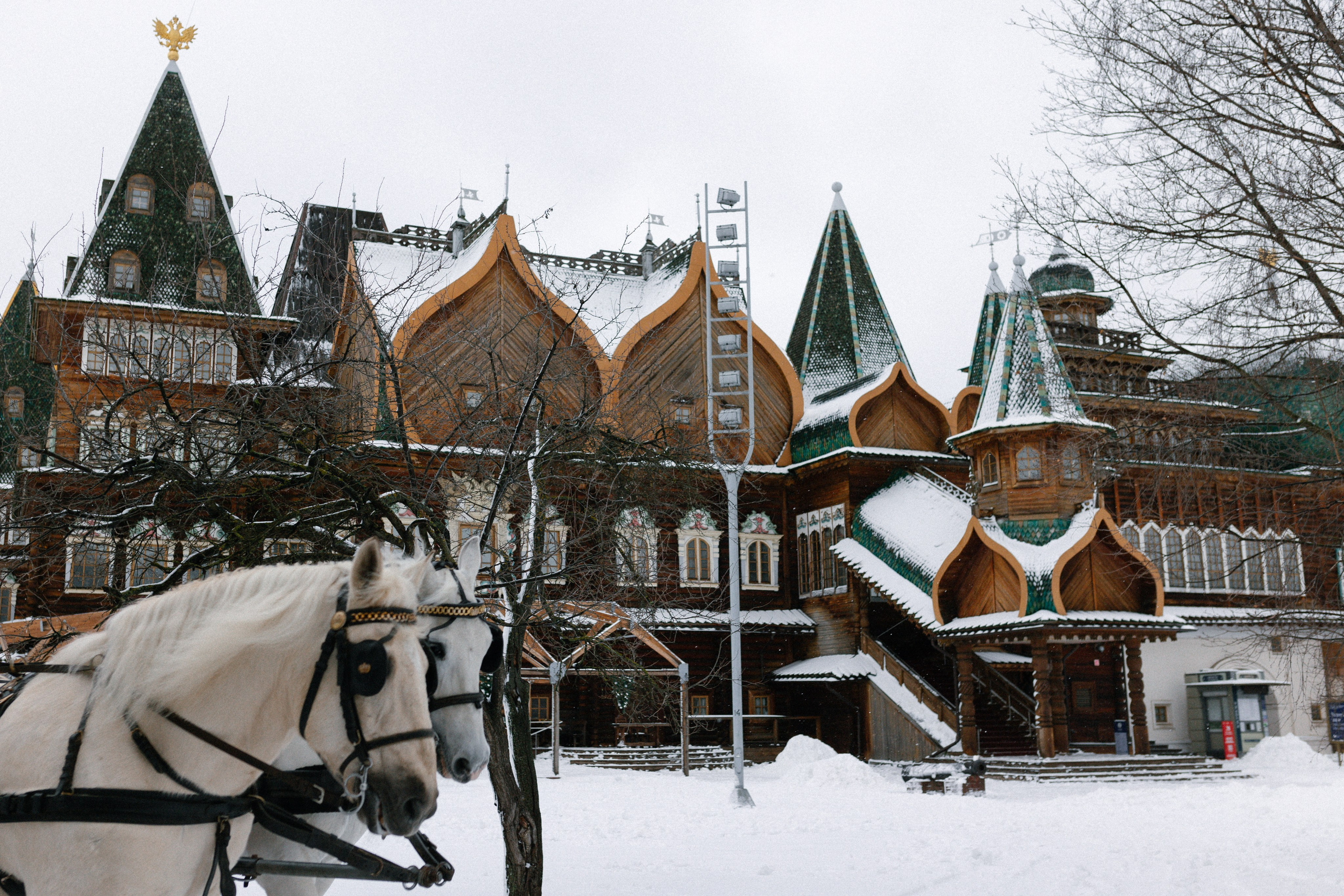 Свадебная фотосессия в Коломенском. Дворец царя Алексея Михайловича. Свадебный фотограф в Москве Мария Крош