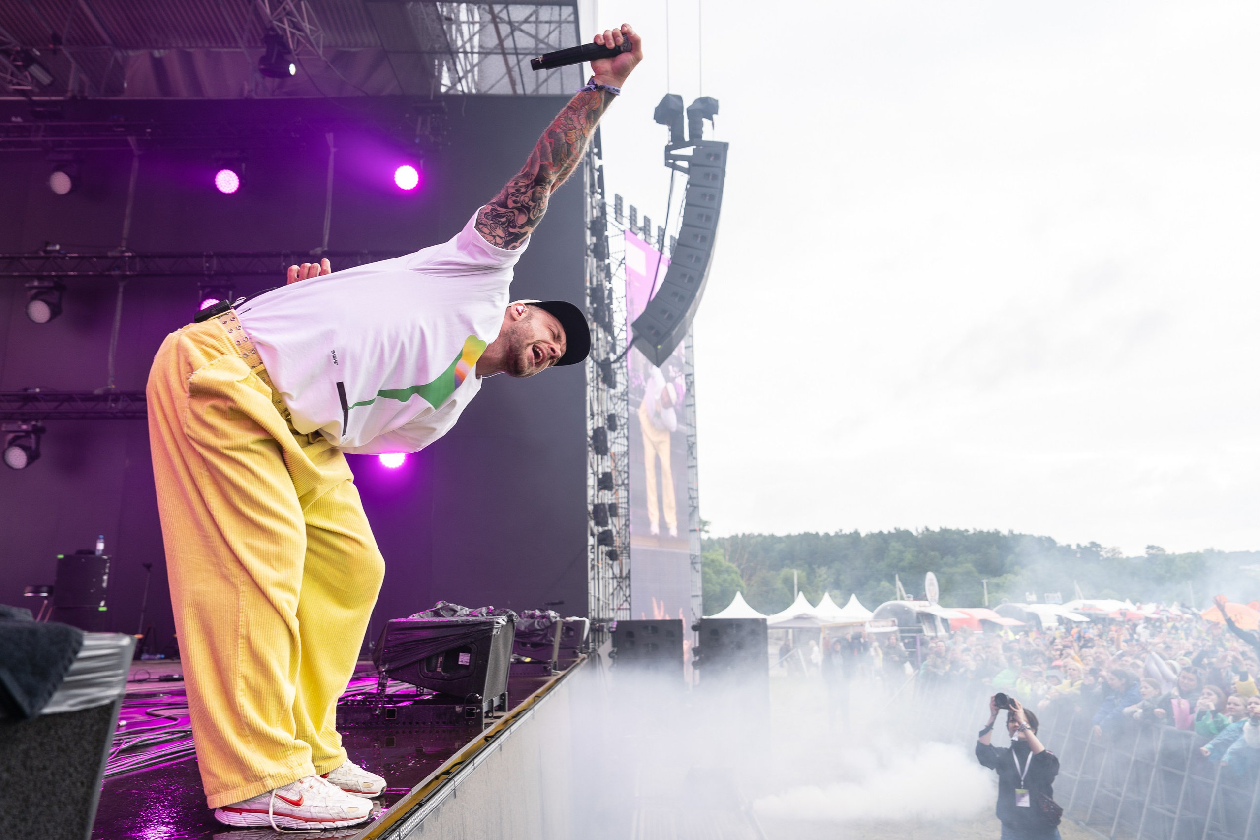 Фотографии музыкального фестиваля Дикая Мята 2025. Фотограф Николай Прокофьев модельные тесты в Москве