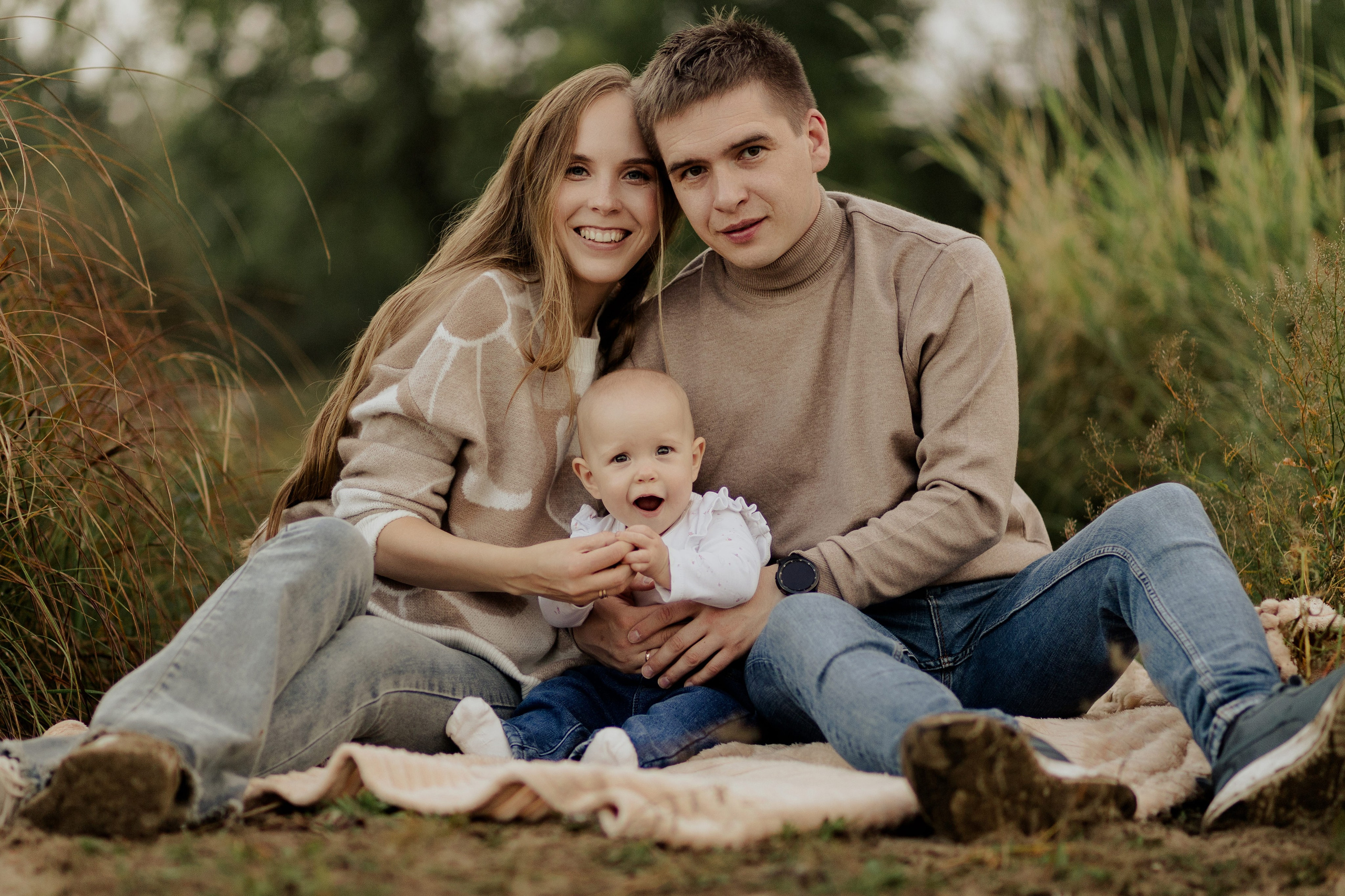 Ольга, Виталий и Мирослава. Свадебный фотограф Чайковский