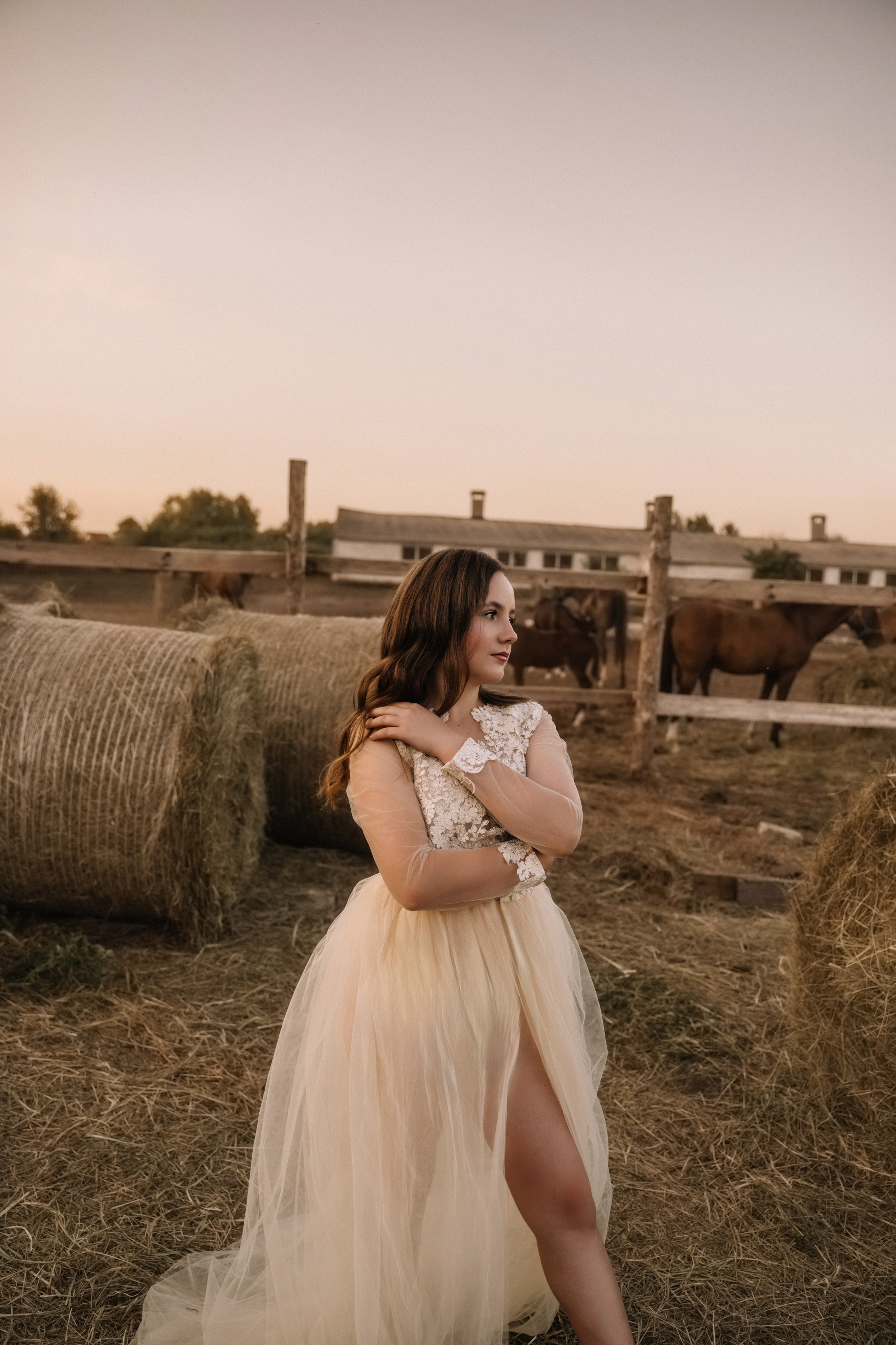 Евгения. Фотосессия с лошадьми. Семейный фотограф в Белгороде Амелина Алина