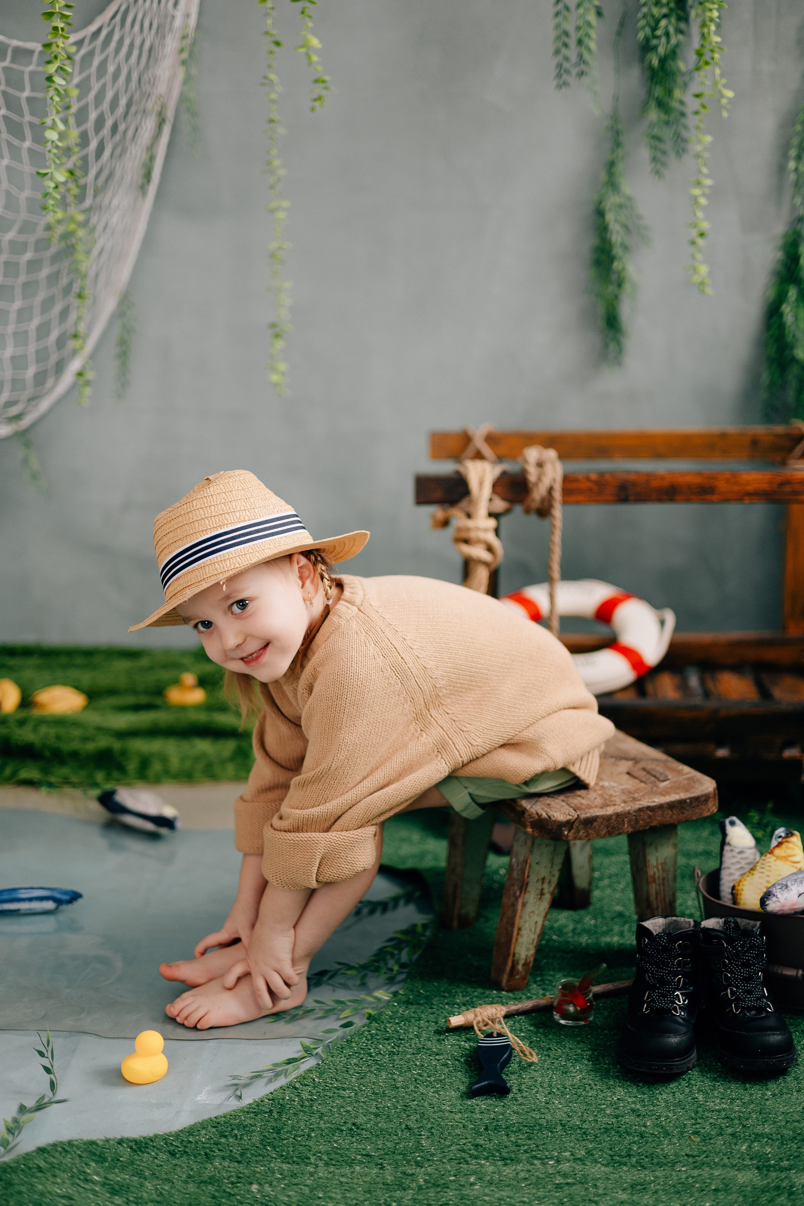 Рыбалка. Фотограф новорождённых Екатерина Боброва. Ульяновск