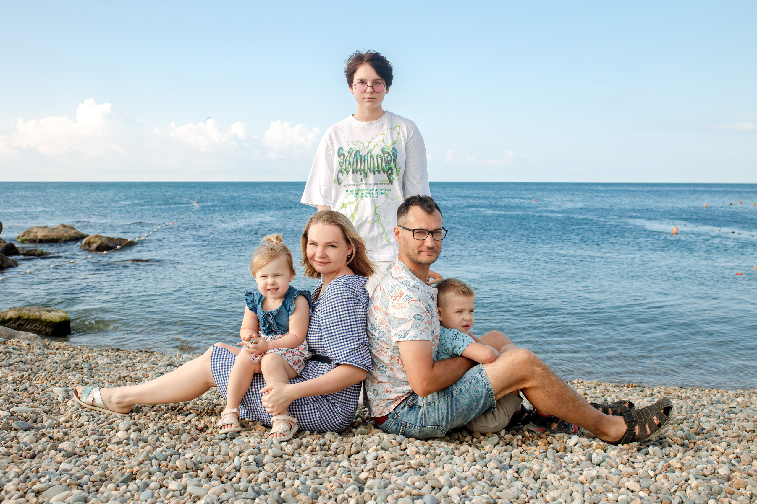 Алина, Андрей, Ангелина, Глеб. Wedding and family photographer in Gelendzhik Victoria Balashova