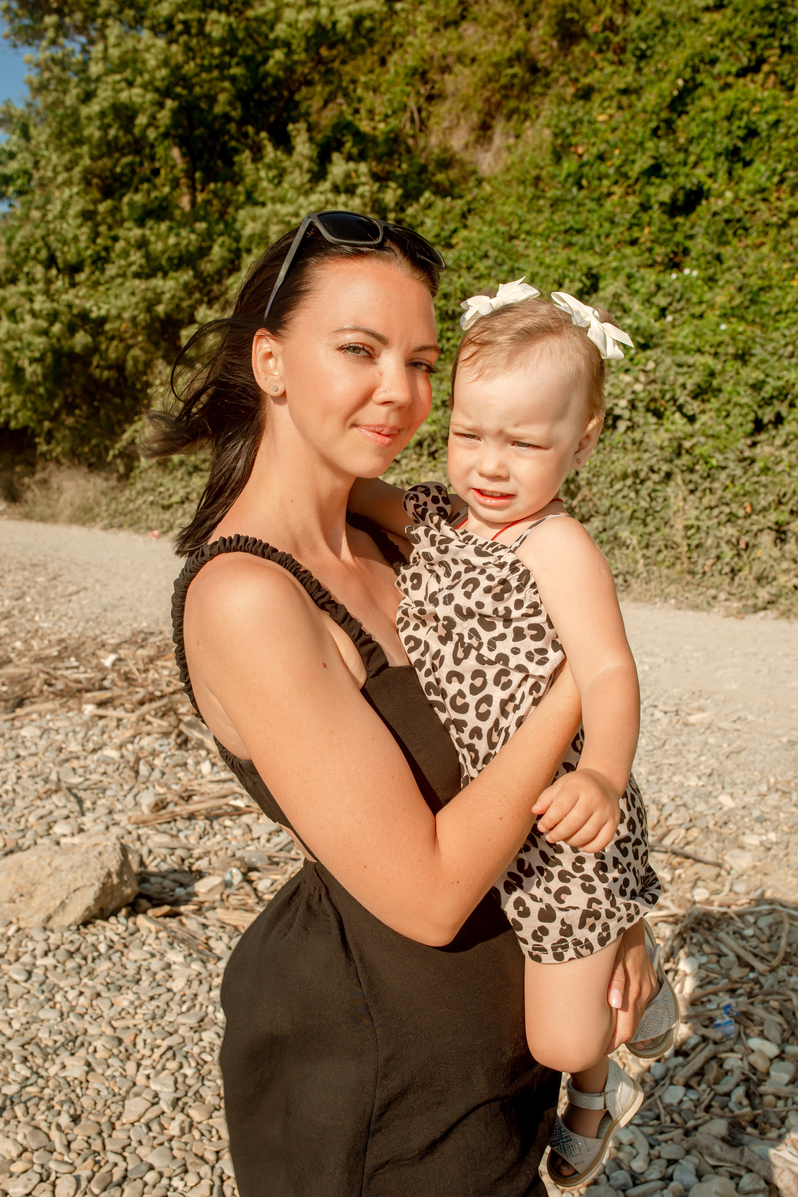 Ирина и Антон с дочерьми. Фотограф в Геленджике, Архипо-Осиповке, Абрау-Дюрсо, Кринице Виктория