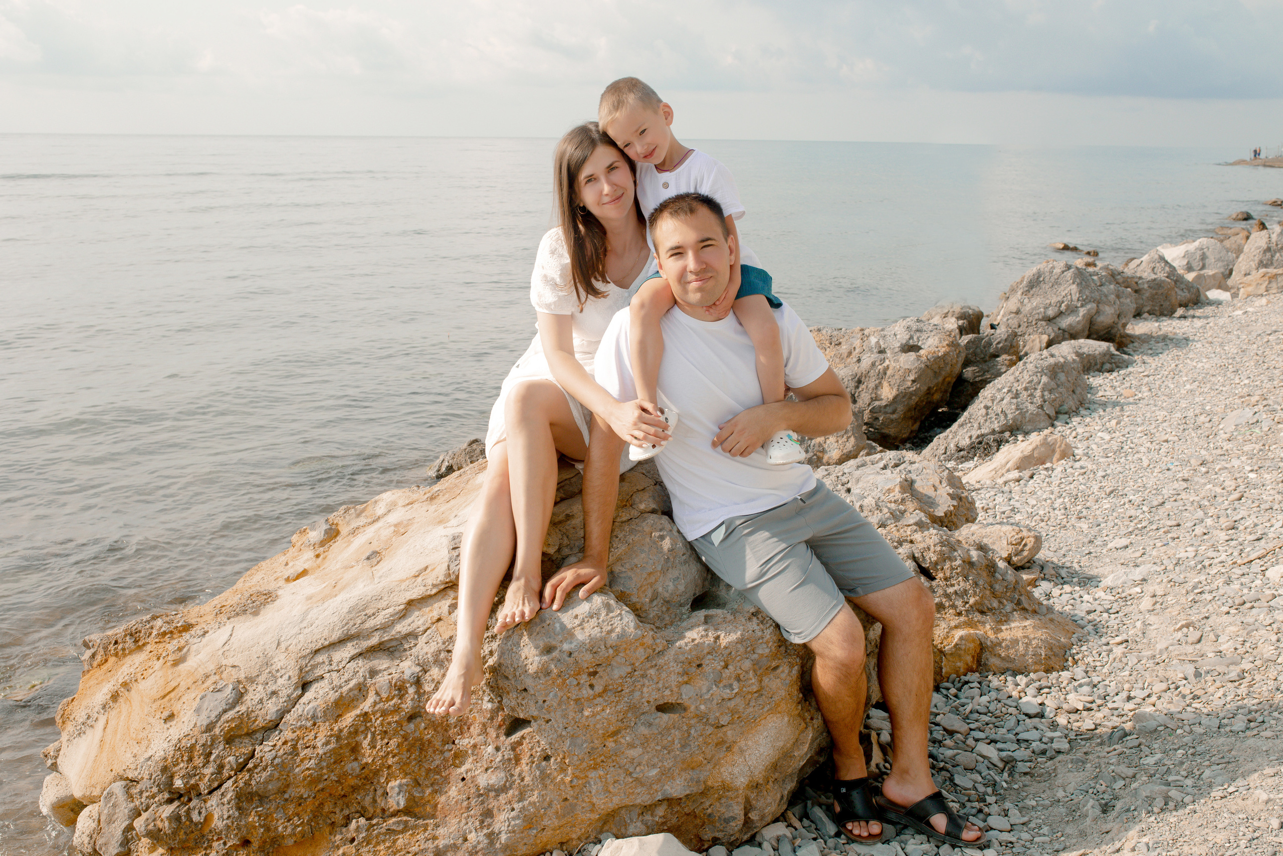 Юлия, Юрий и Миша. Фотограф в Геленджике, Архипо-Осиповке, Абрау-Дюрсо, Кринице Виктория