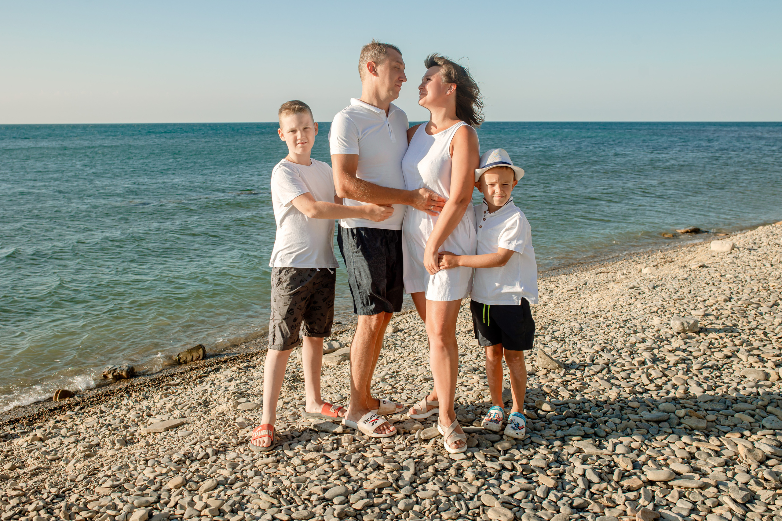 Ольга, Николай, Максим и Семен. Фотограф в Геленджике, Архипо-Осиповке, Абрау-Дюрсо, Кринице Виктория