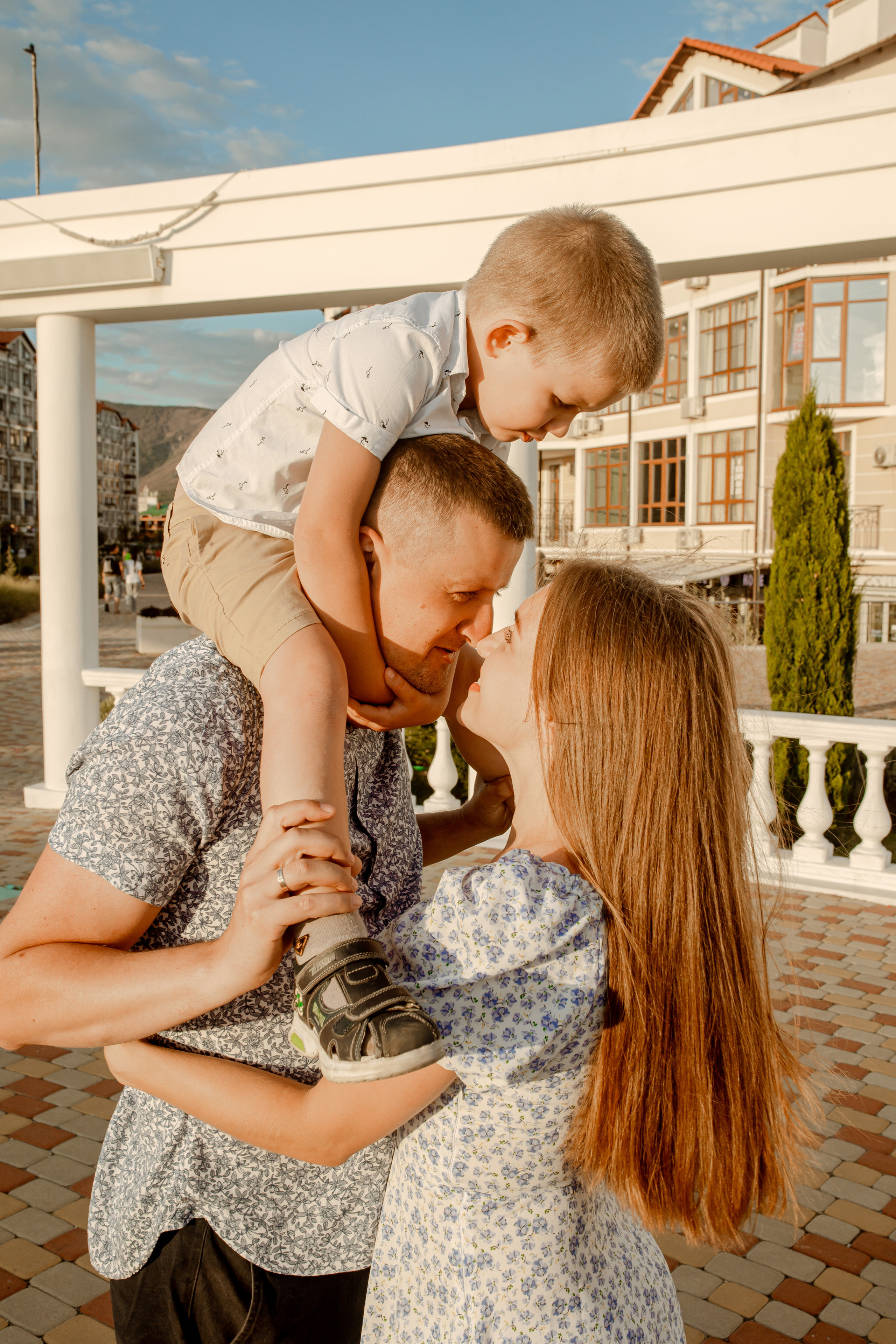 Людмила, Юрий и Дима. Wedding and family photographer in Gelendzhik Victoria Balashova