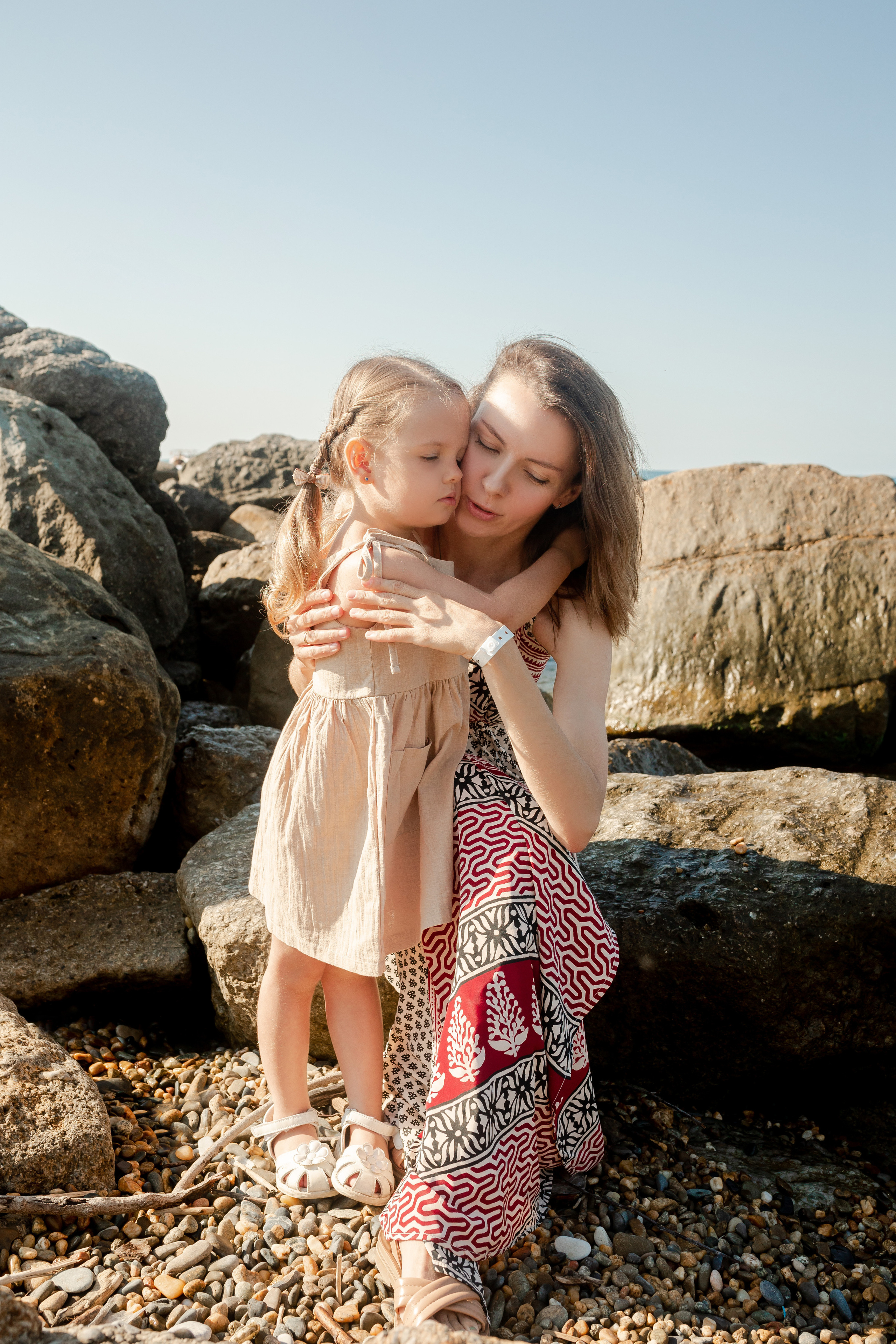 Ольга и Александр с дочерьми. Фотограф в Геленджике, Архипо-Осиповке, Абрау-Дюрсо, Кринице Виктория