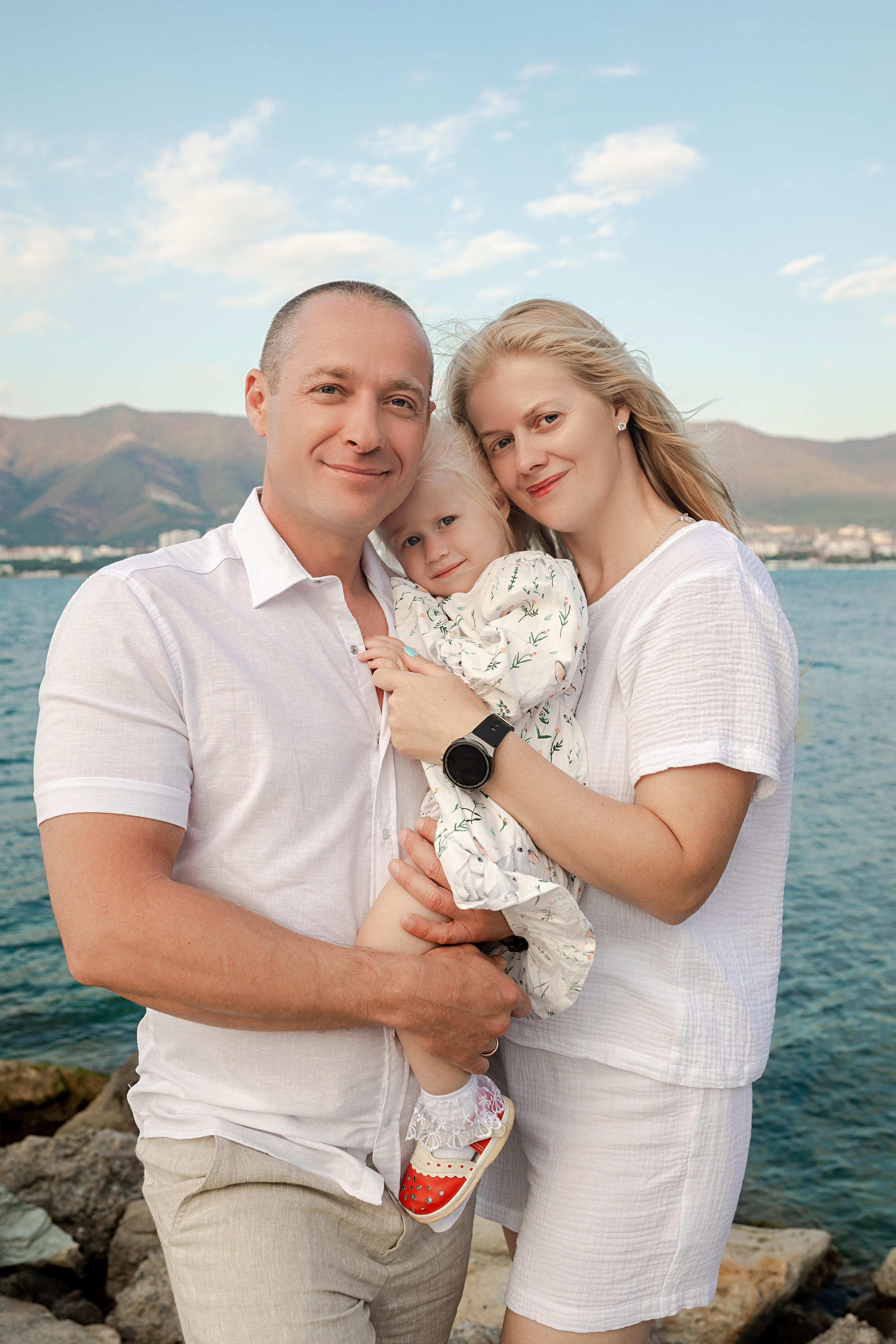 Екатерина, Сергей и Оля. Wedding and family photographer in Gelendzhik Victoria Balashova