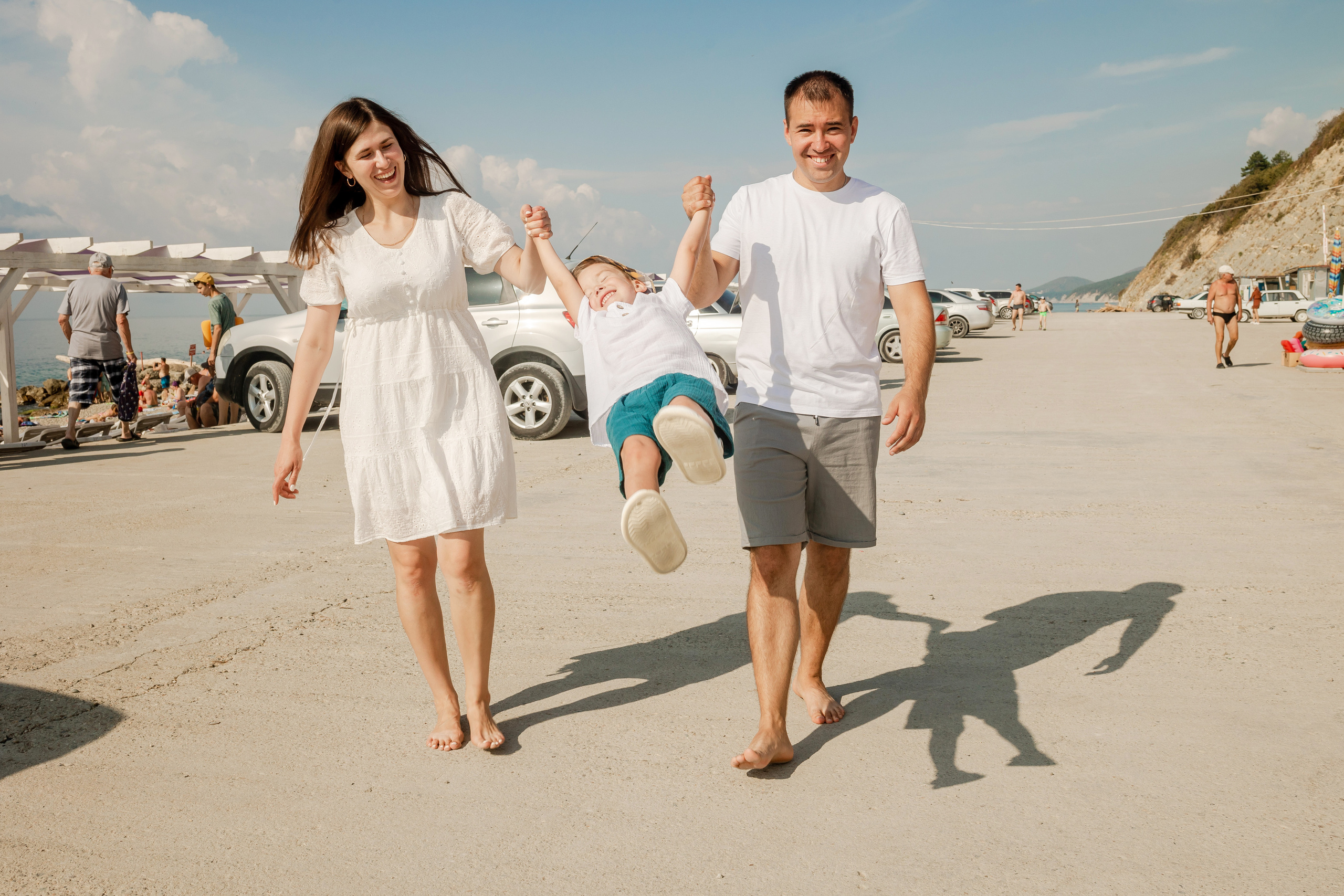 Юлия, Юрий и Миша. Фотограф в Геленджике, Архипо-Осиповке, Абрау-Дюрсо, Кринице Виктория