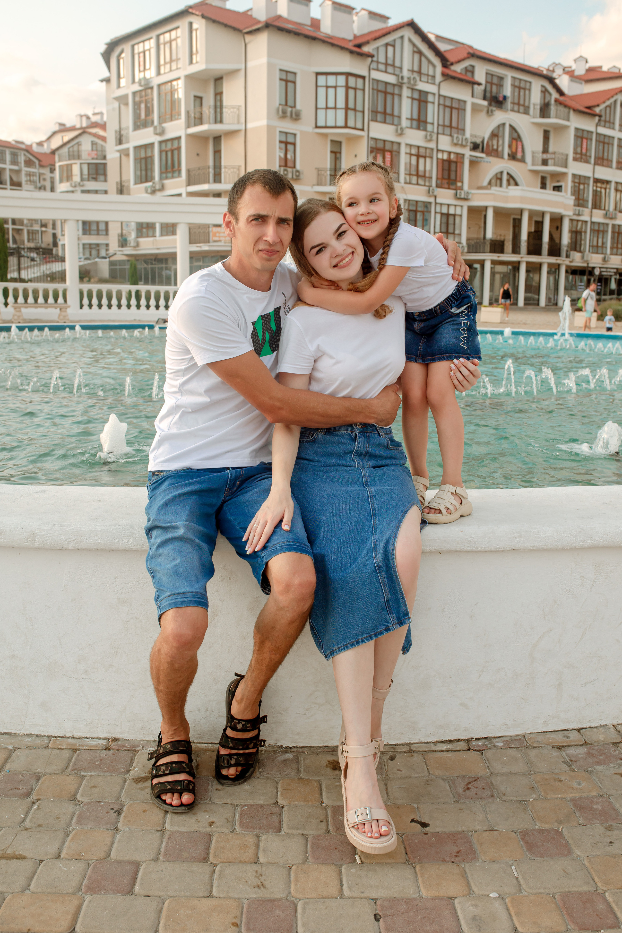 Виталий, Катя и Полина. Фотограф в Геленджике, Архипо-Осиповке, Абрау-Дюрсо, Кринице Виктория
