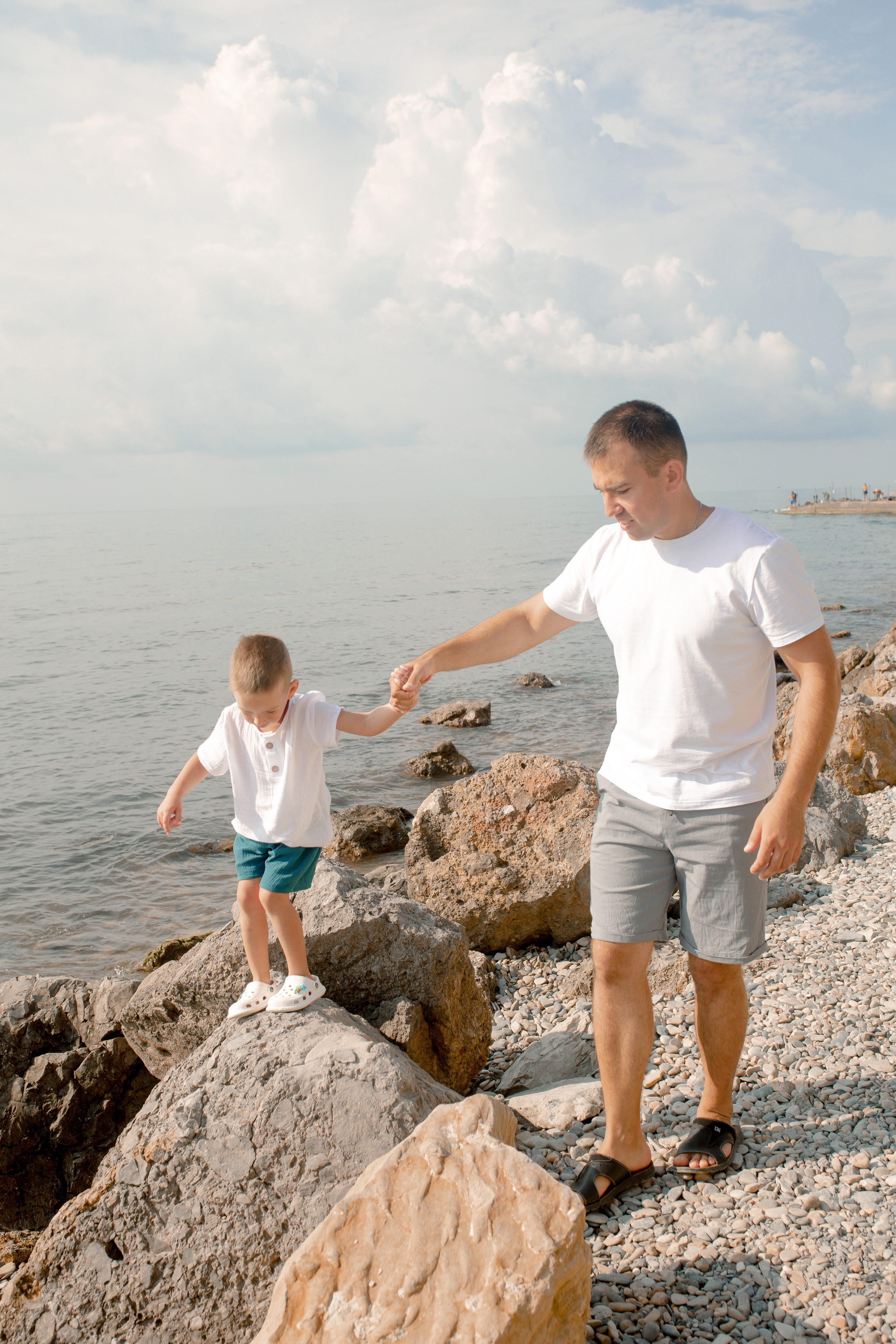 Юлия, Юрий и Миша. Фотограф в Геленджике, Архипо-Осиповке, Абрау-Дюрсо, Кринице Виктория