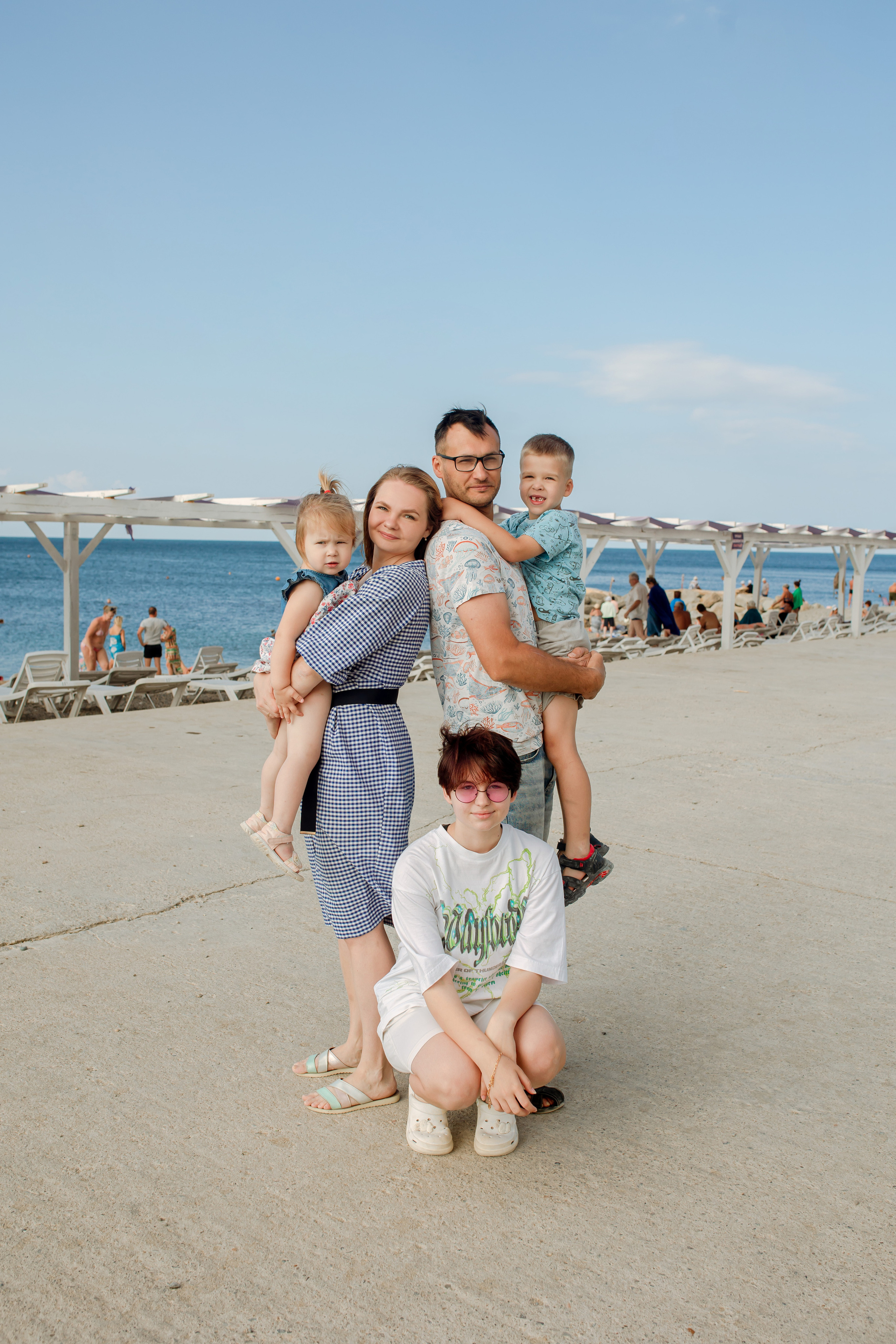 Алина, Андрей, Ангелина, Глеб. Wedding and family photographer in Gelendzhik Victoria Balashova