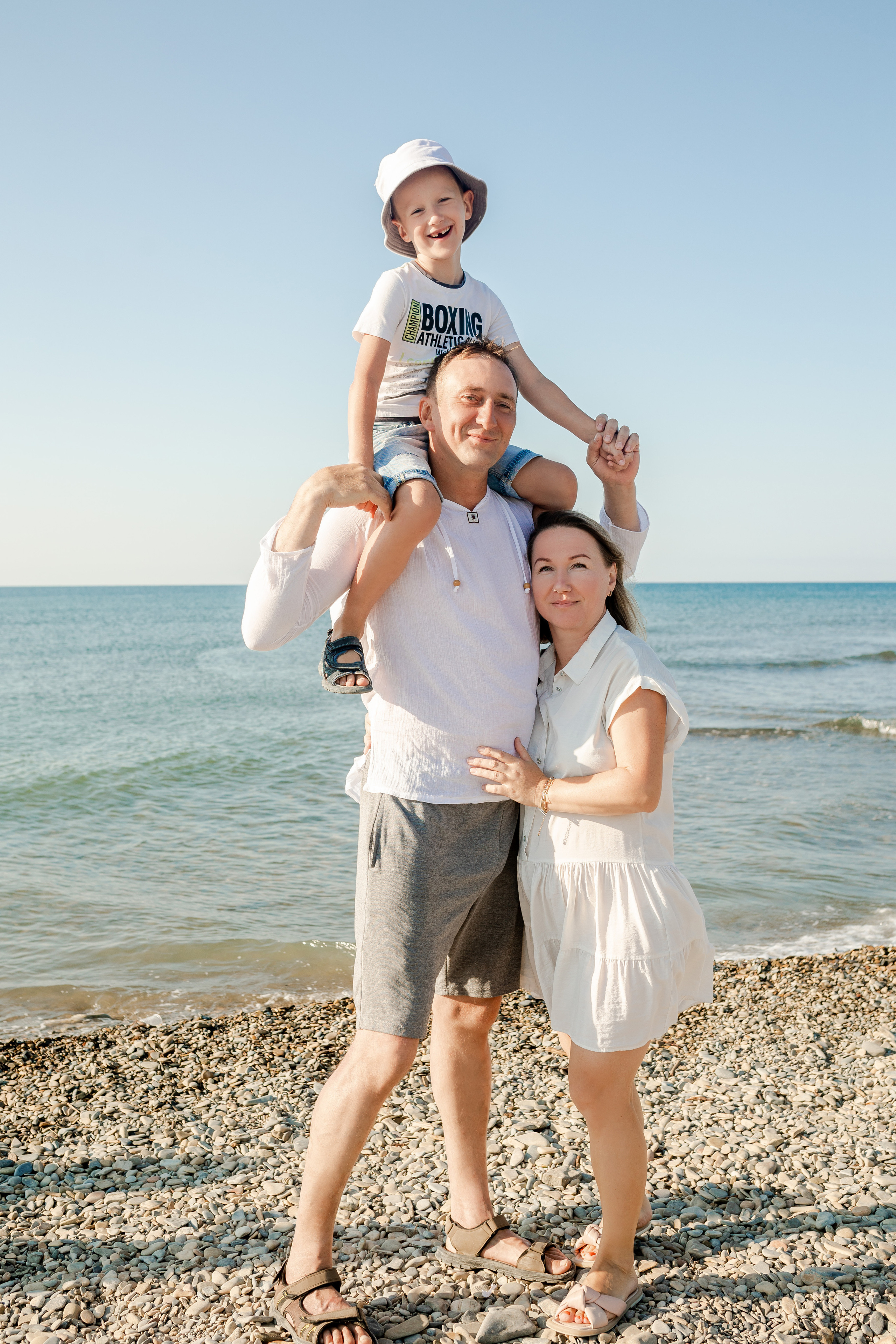 Татьяна и Андрей с детьми. Фотограф в Геленджике, Архипо-Осиповке, Абрау-Дюрсо, Кринице Виктория