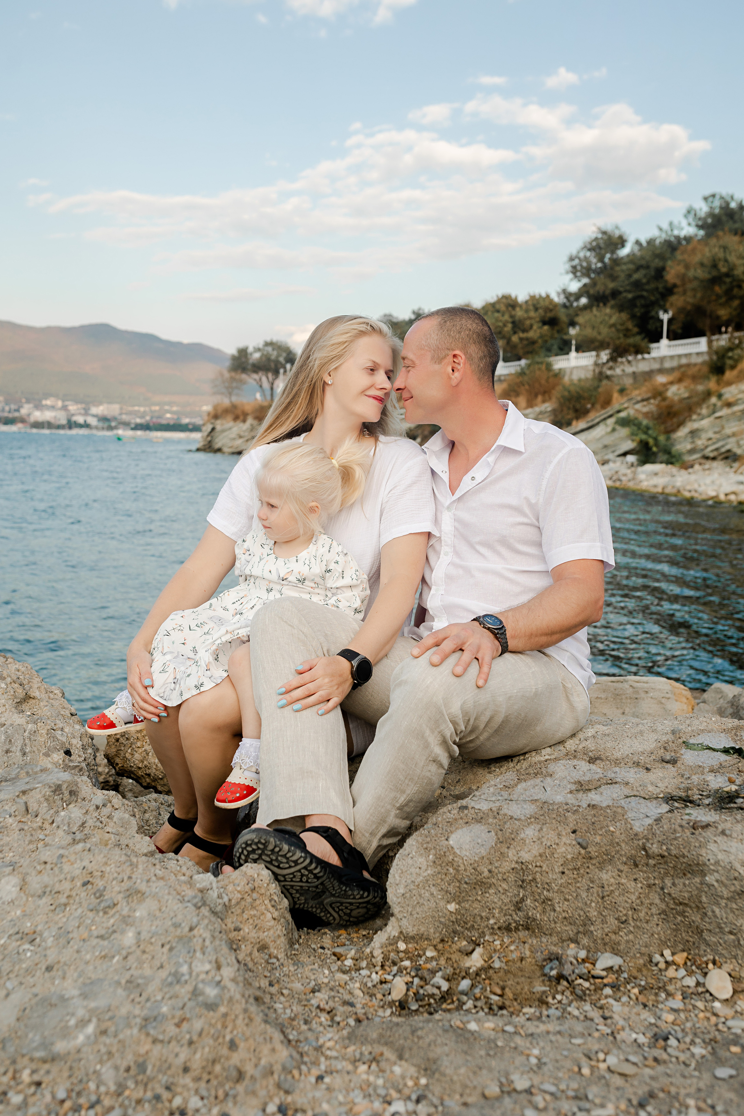 Екатерина, Сергей и Оля. Wedding and family photographer in Gelendzhik Victoria Balashova